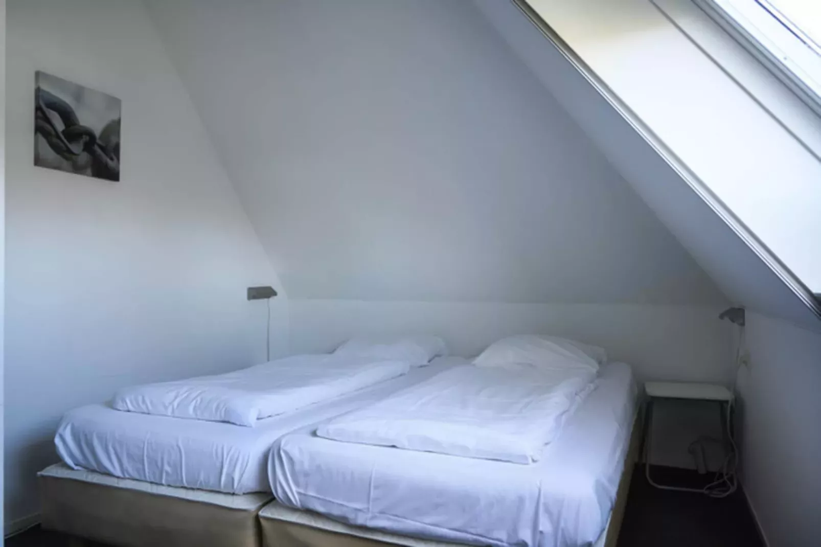 Skip Wellness de luxe met sauna-Schlafzimmer