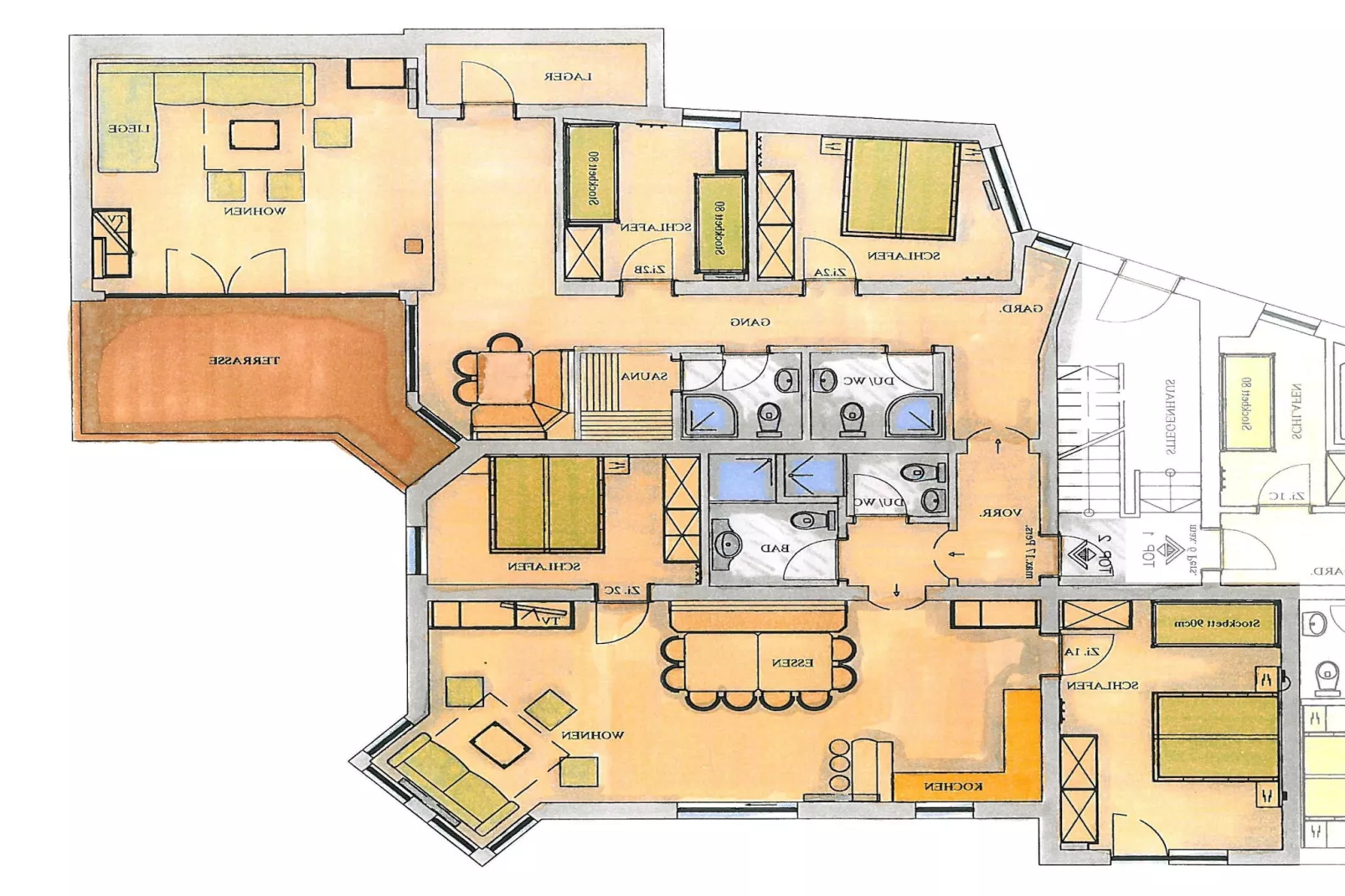 Kirchstubn- Top 2 und Top 3 - große Wohnung-Facilities
