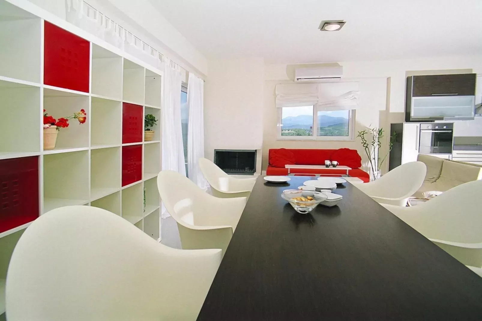 Holiday residence Rodanthi Darmarochori-Complex-Esszimmer