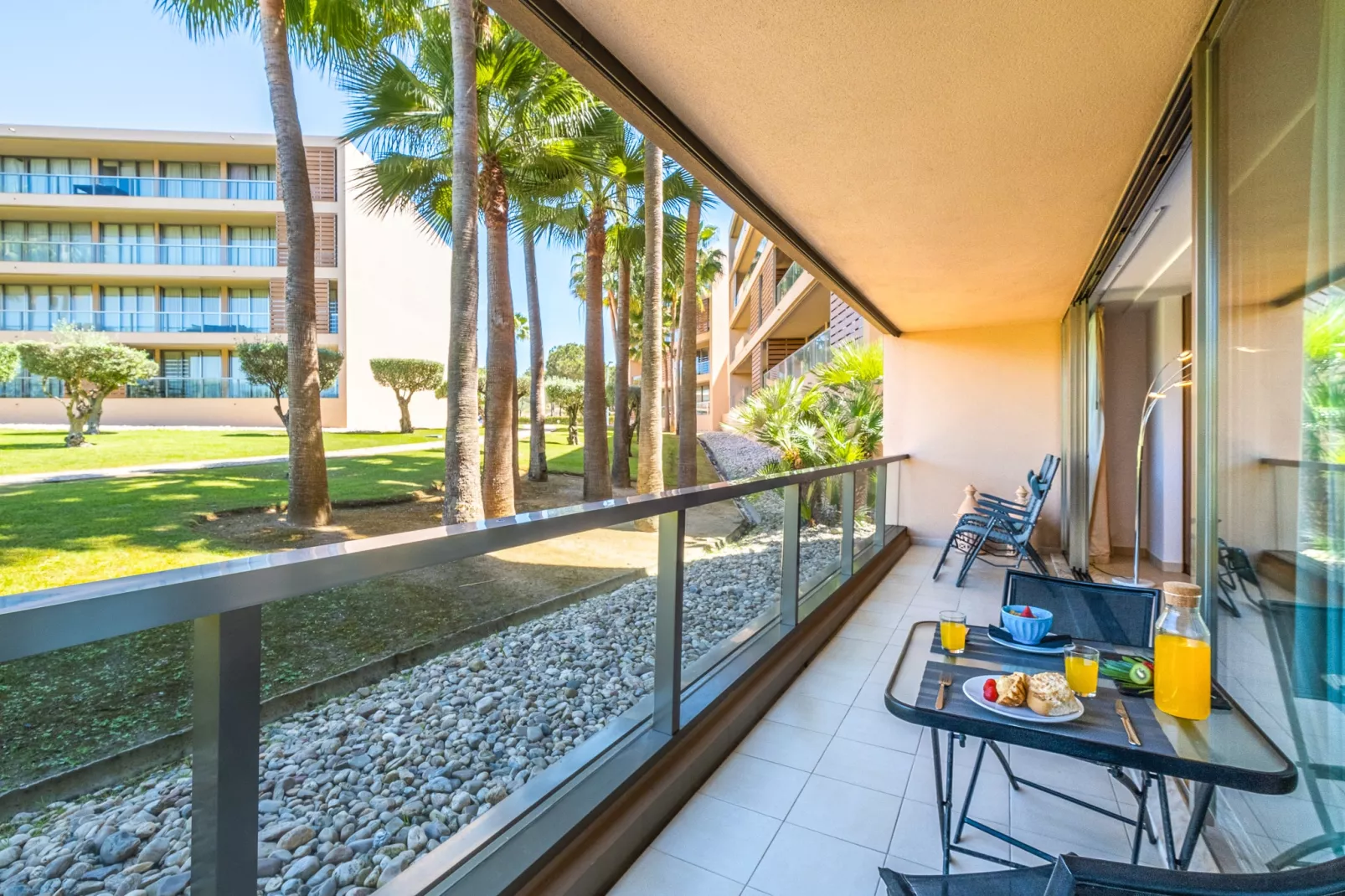 Apartment Salgados-Terrace balcony