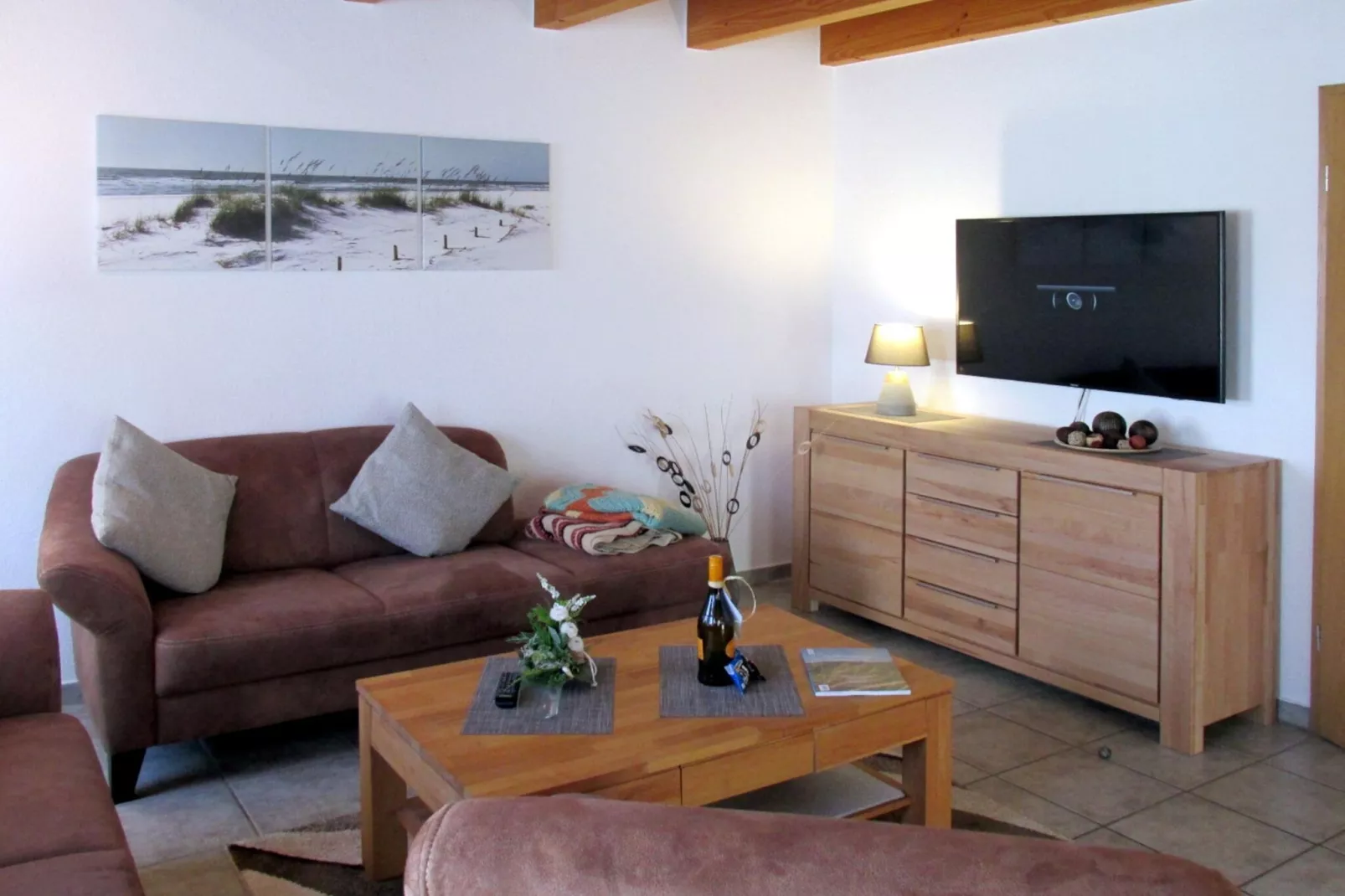Ferienhaus Wattperlchen-Living room