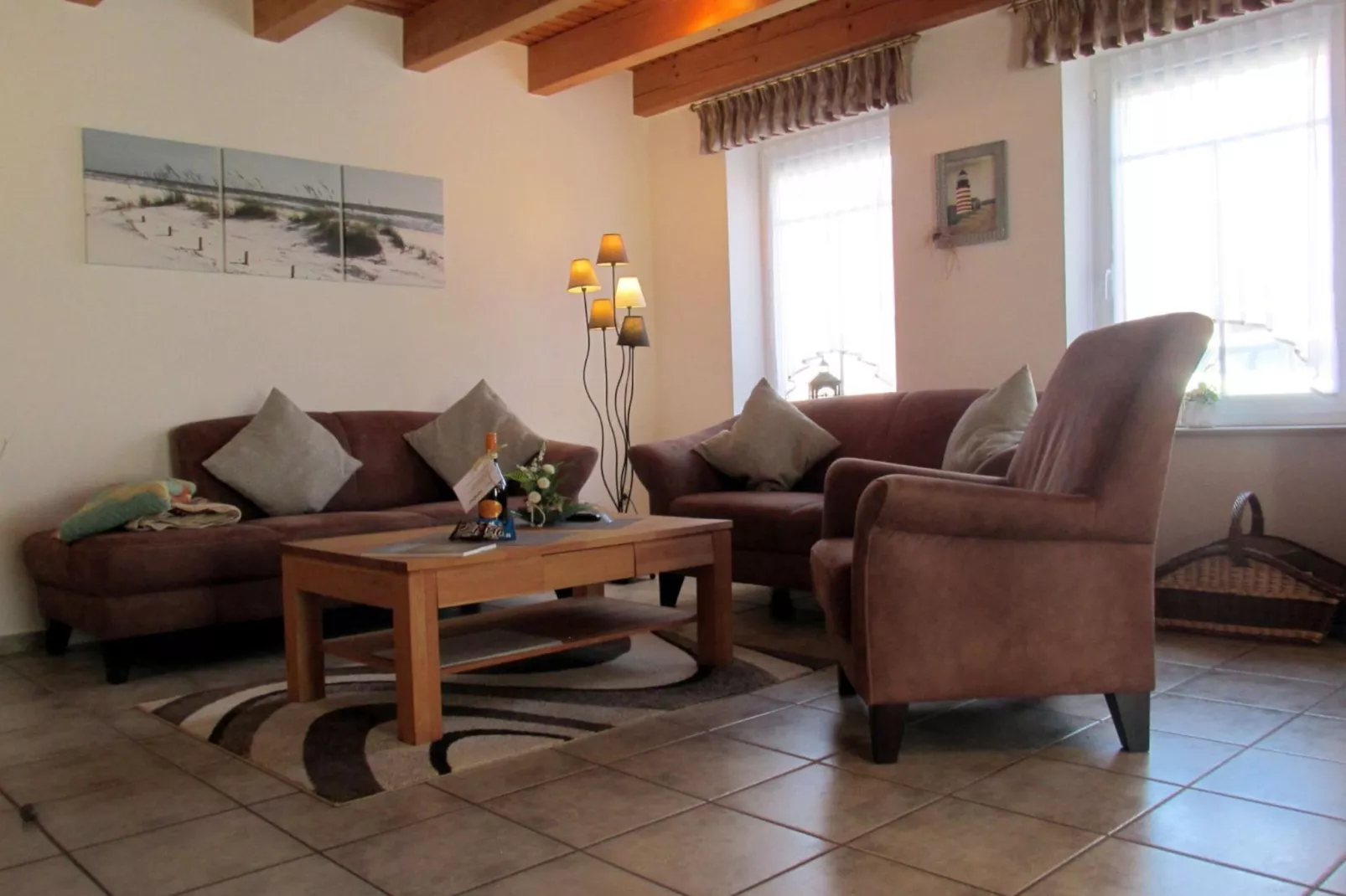 Ferienhaus Wattperlchen-Living room