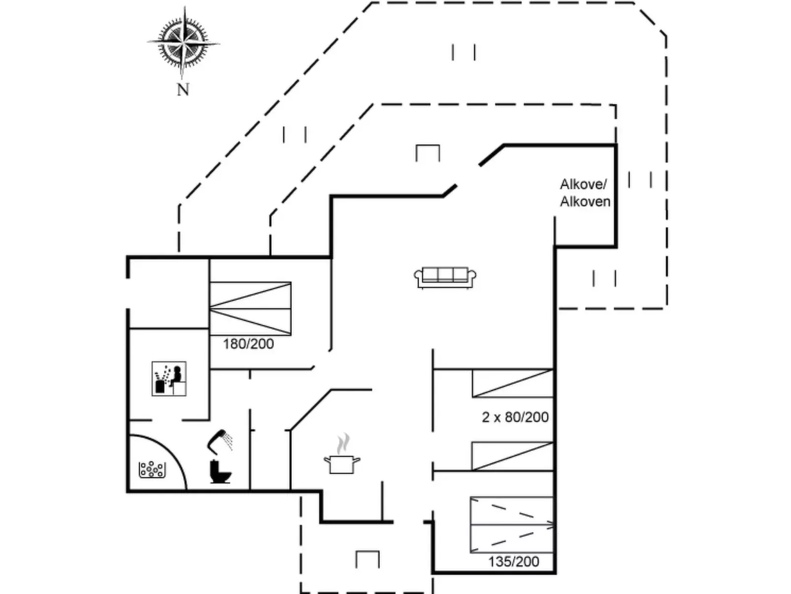 "Kiran" - 200m from the sea-Inside