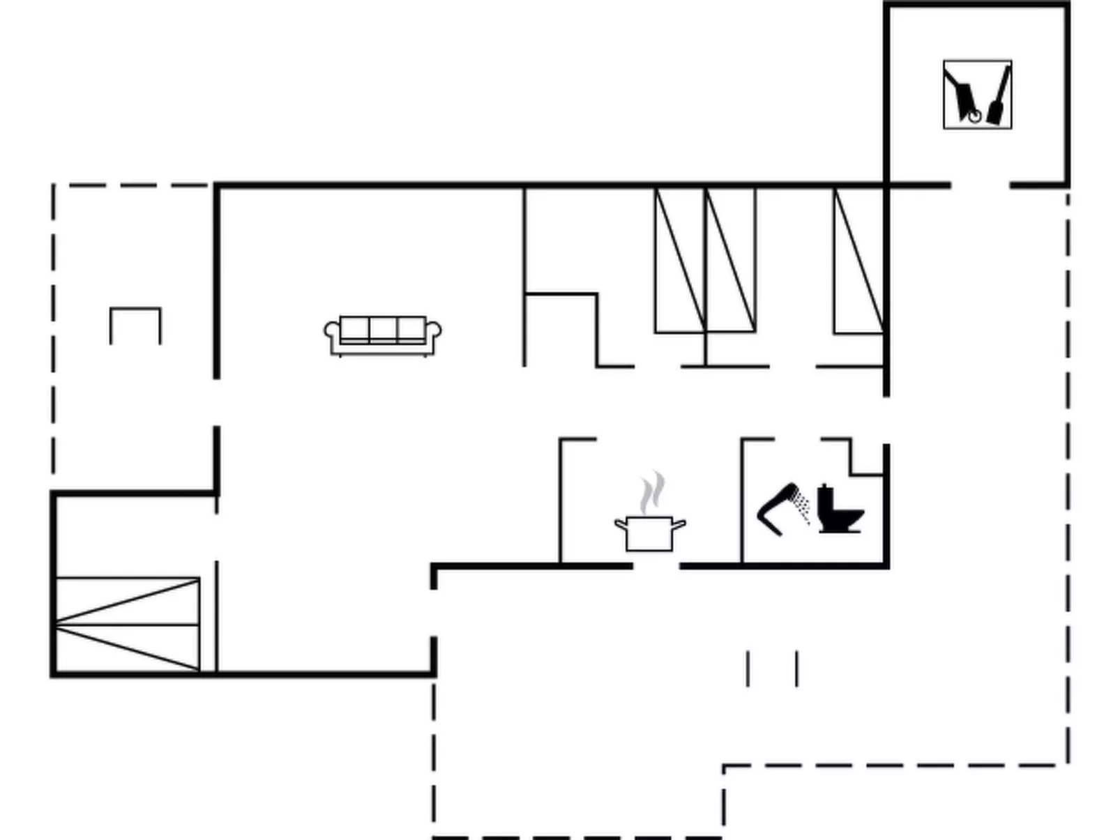 "Ienngelild" - 50m from the sea-Inside