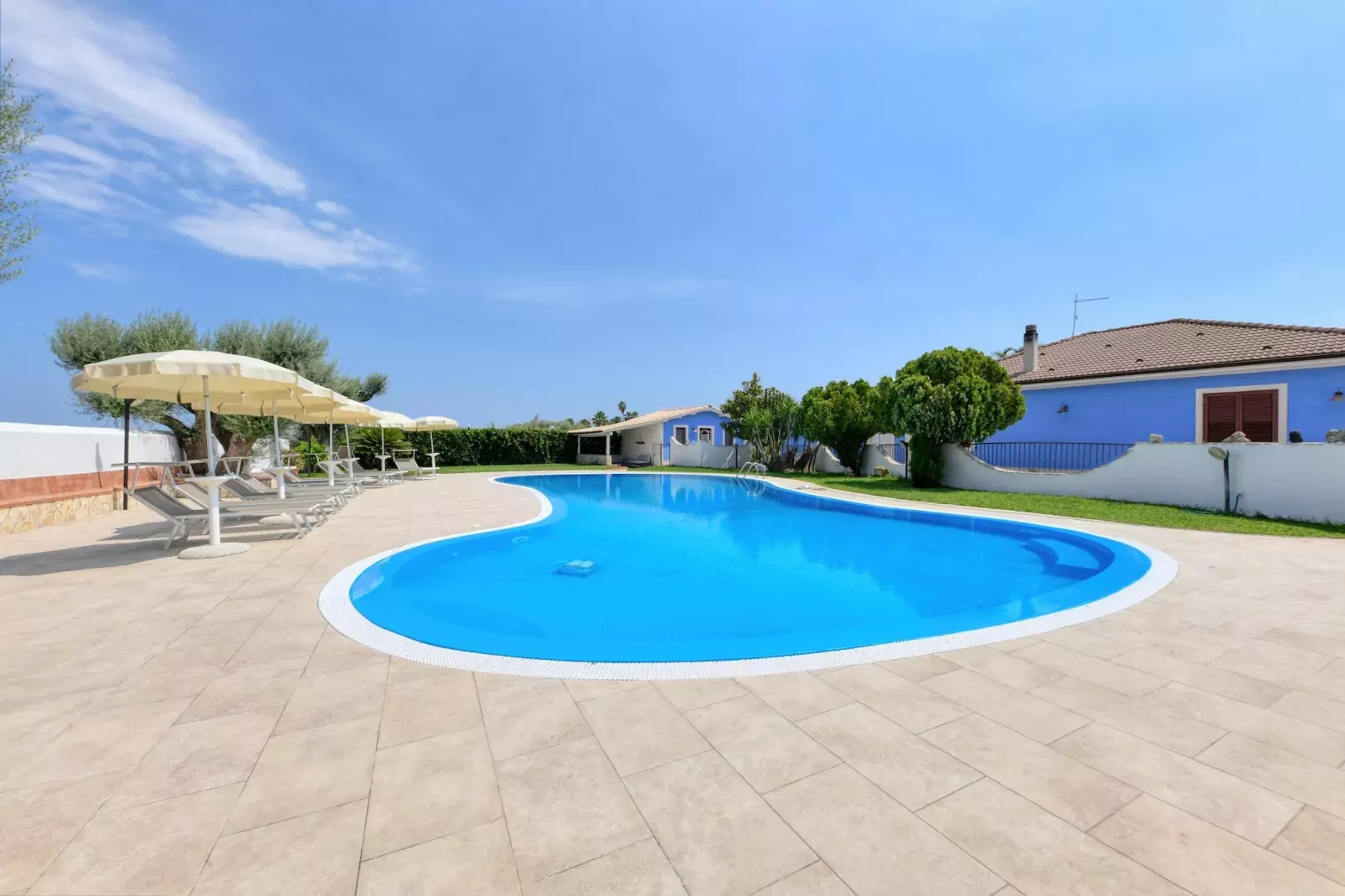 Villa Parisi mit Privatpool Siracusa-Pool