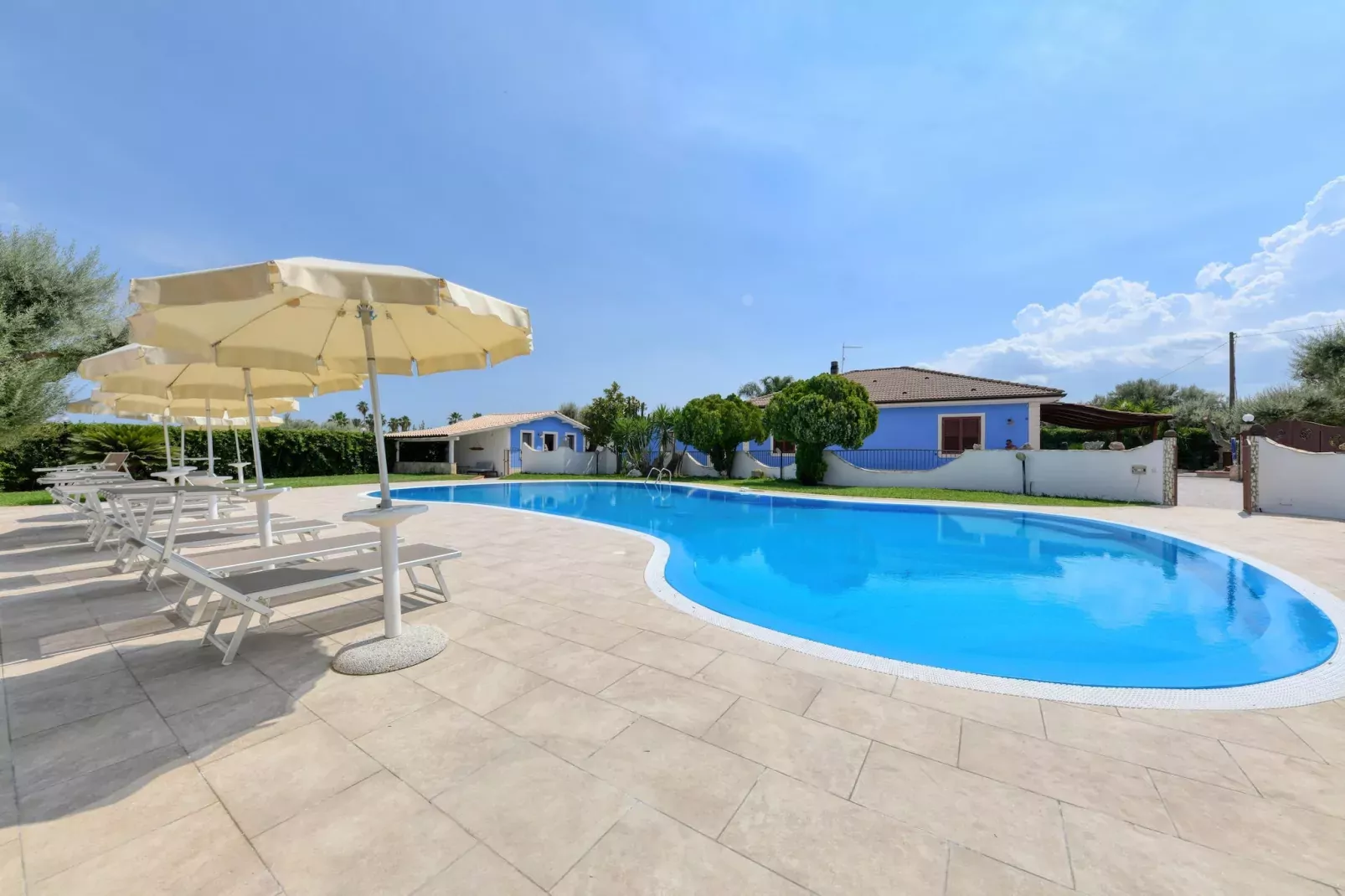 Villa Parisi mit Privatpool Siracusa-Pool