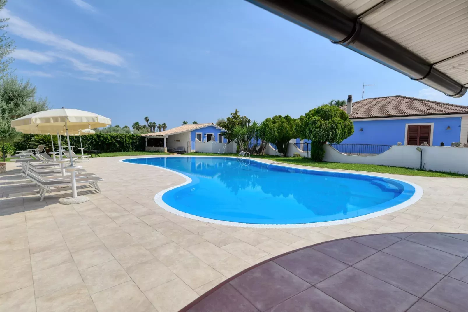 Villa Parisi mit Privatpool Siracusa-Pool
