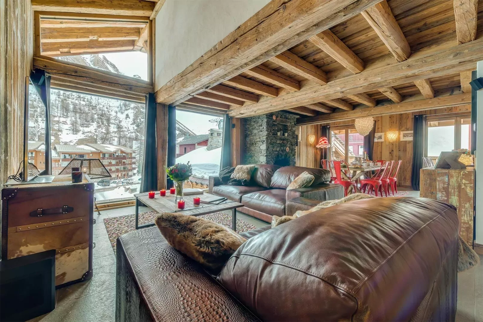 Chalet Denali-Wohnzimmer