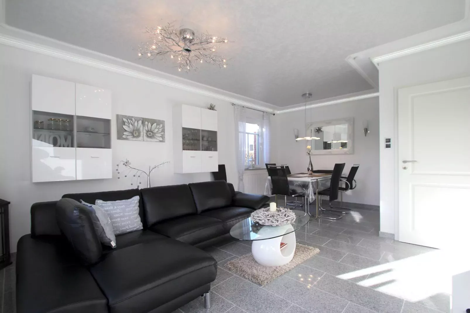 Ferienbungalow Wiesengrund mit Sauna-Living room