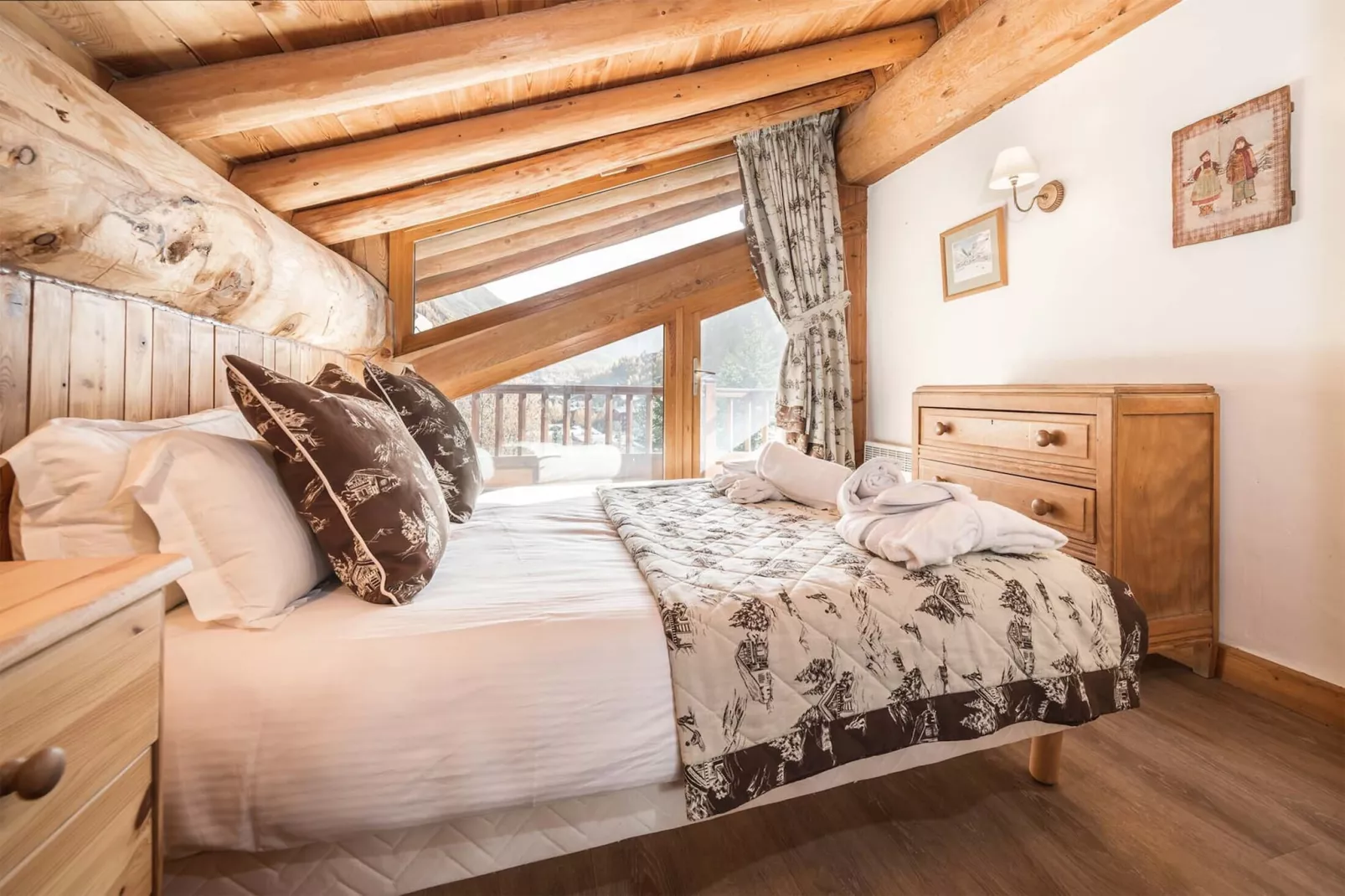 Chalet La Grande Sassière-Schlafzimmer