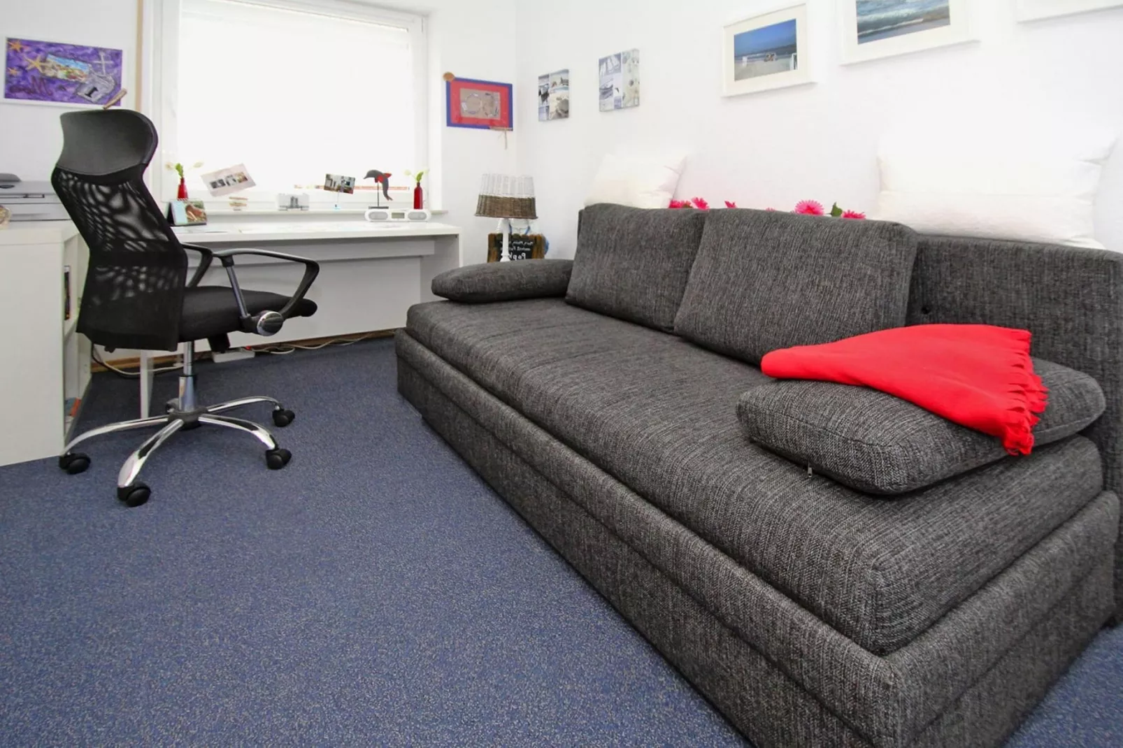 Ferienwohnung Kapitänskajüte-Wohnzimmer