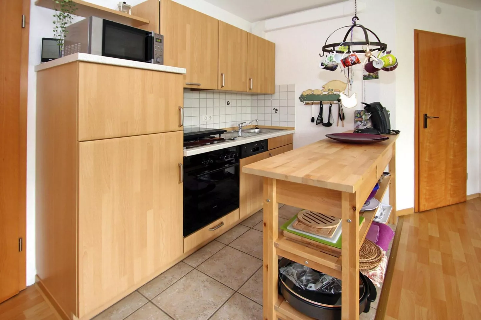 Ferienwohnung Kapitänskajüte-Küche