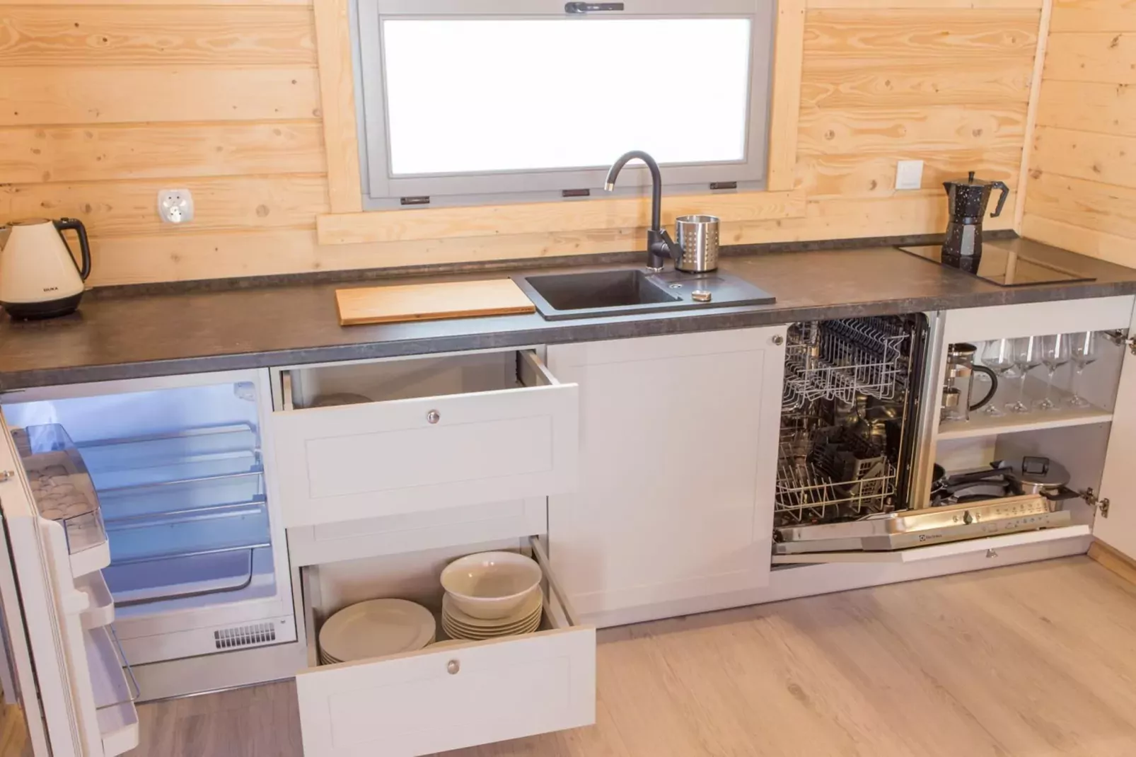 Domek wakacyjny dla 5 osób Pobierowo-Kitchen
