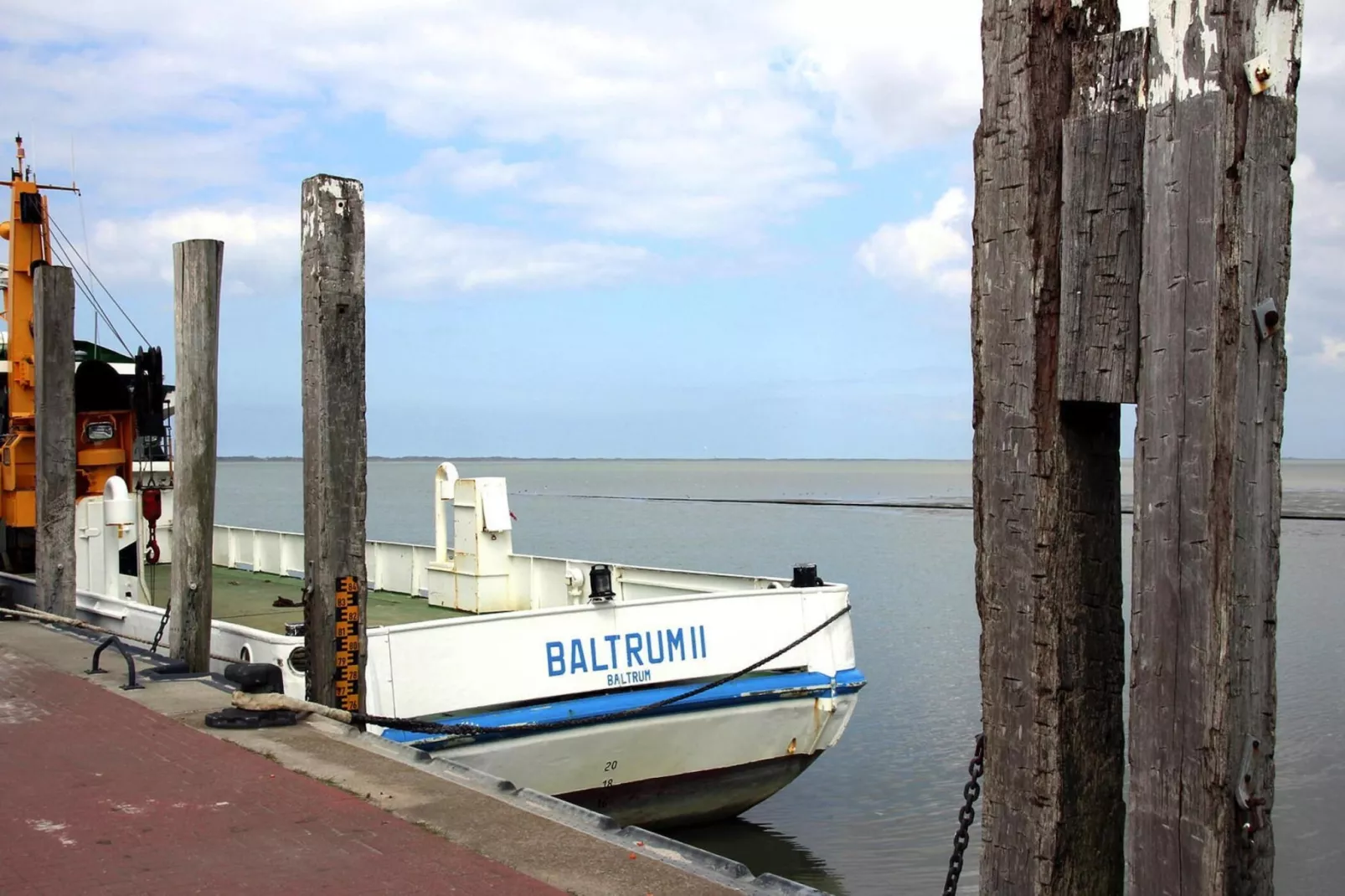 Haus Albatros in Neßmersiel-Water view