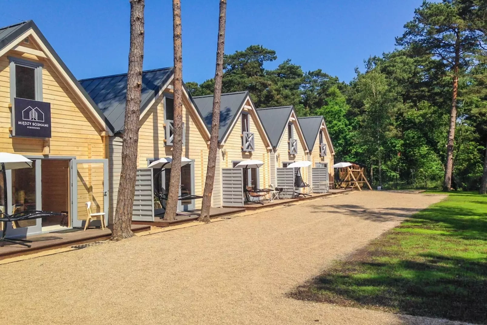 Domek wakacyjny dla 6 osób Pobierowo-Exterior summer