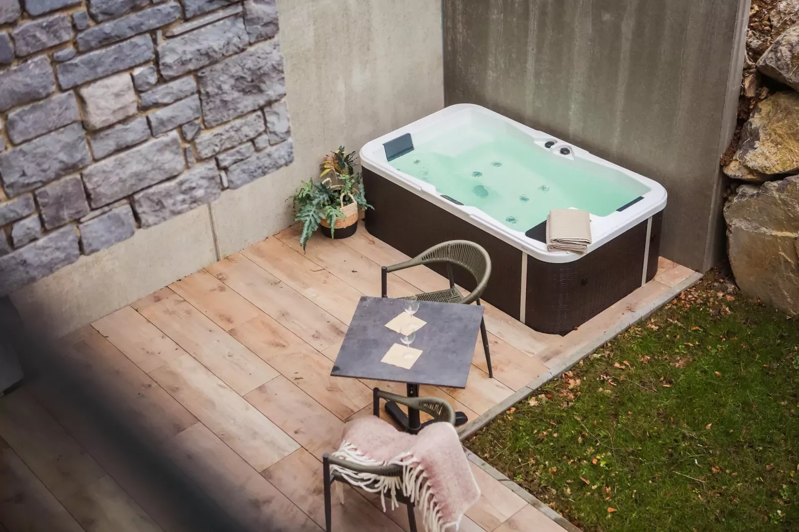 Be Durbuy-Balcon-terrasse
