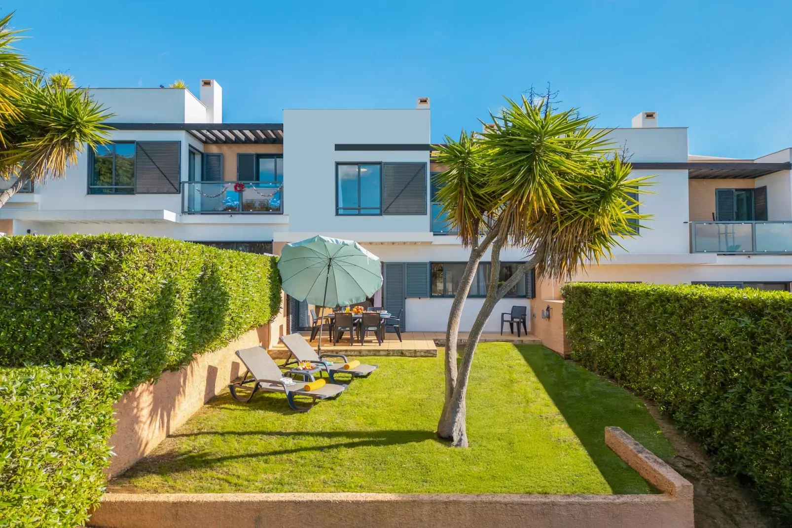Townhouse Ocean Joy-Außenbereich Sommer