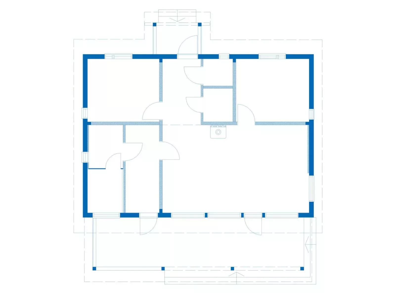 Villa korpi-Inside