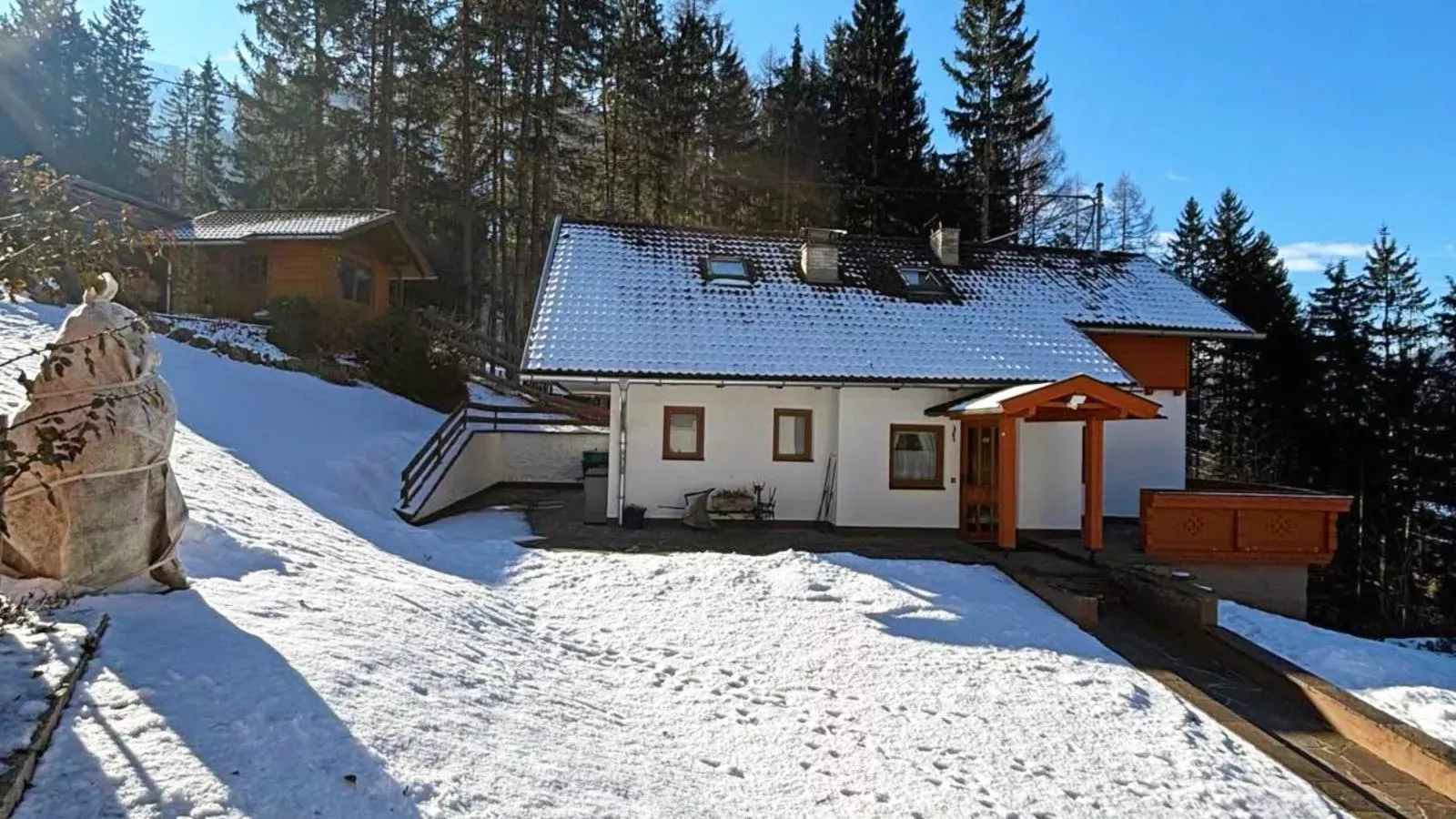 Landhaus Rangersdorf-Exterior winter