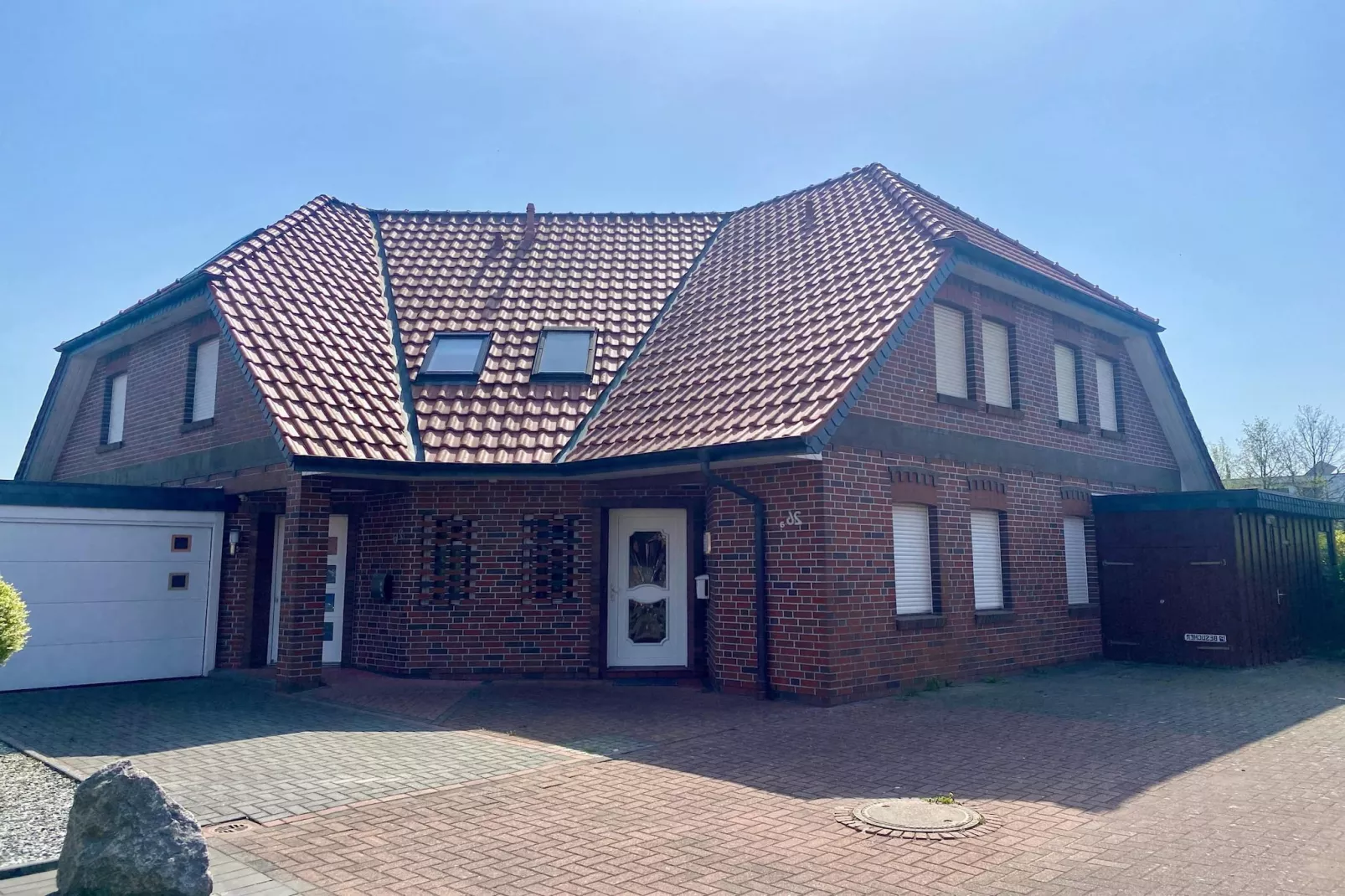 Ferienwohnung Fedderwardersiel-Exterior summer