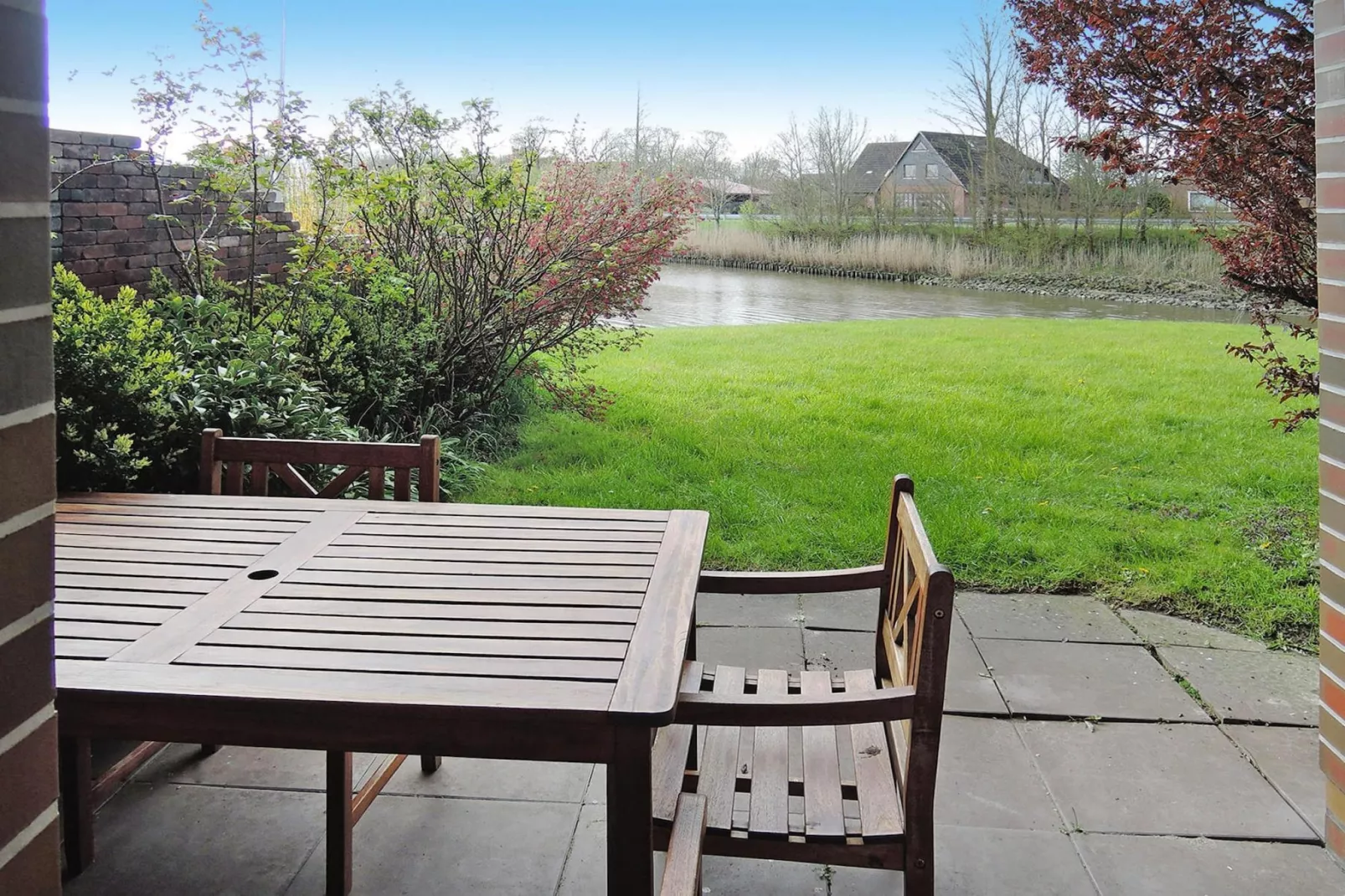 Ferienwohnung Fedderwardersiel-Terrace balcony