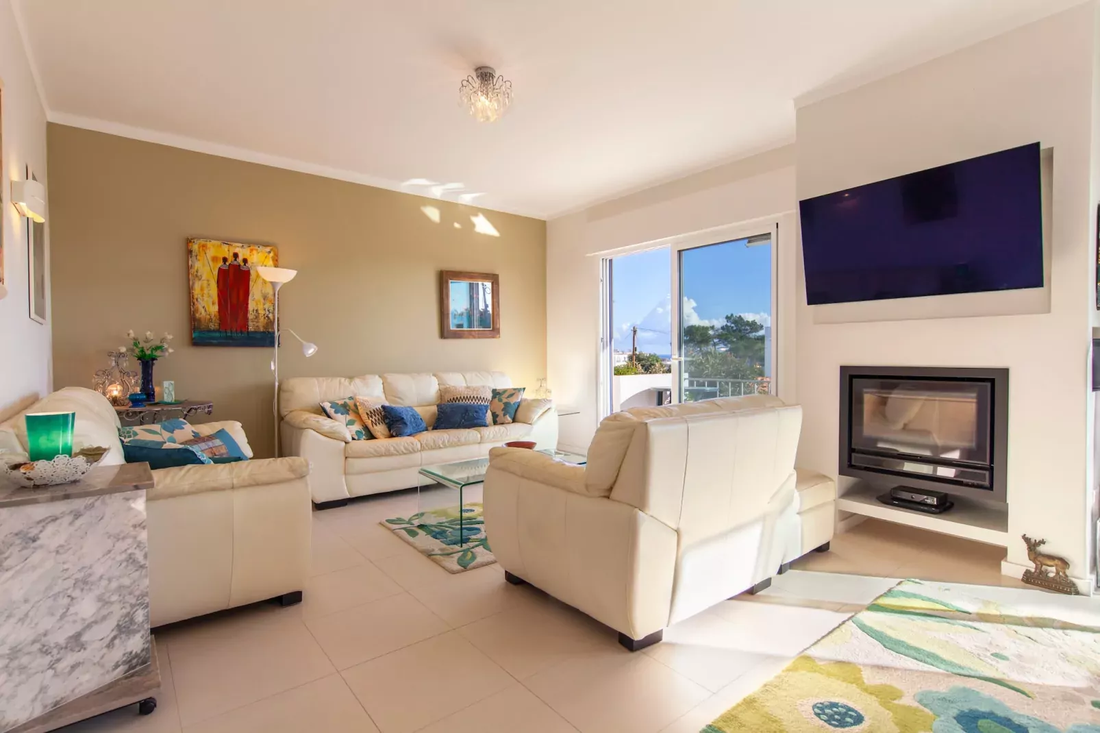 Villa Blue Bay-Living room