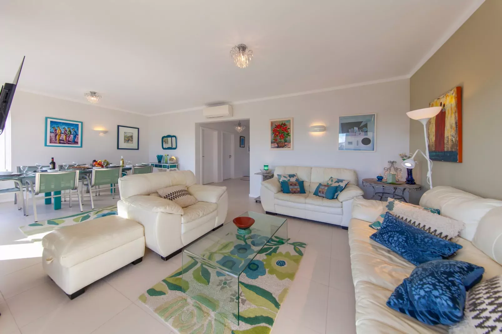 Villa Blue Bay-Living room