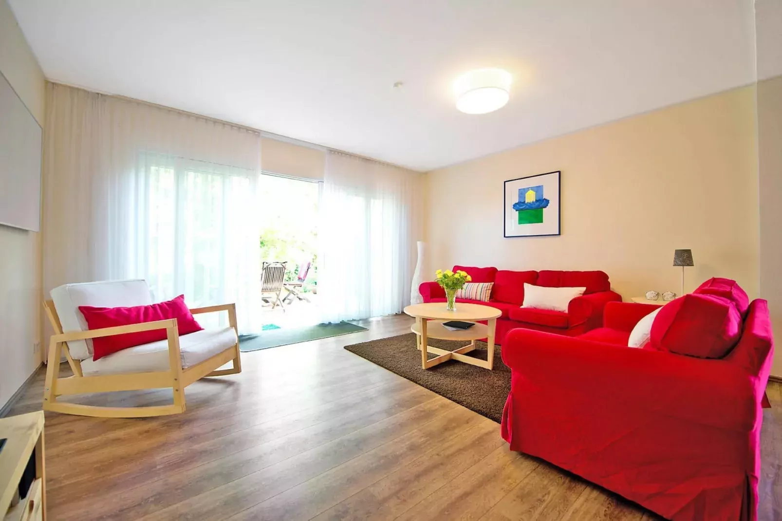Krabbenfischerhaus Fedderwardersiel-Wohnzimmer