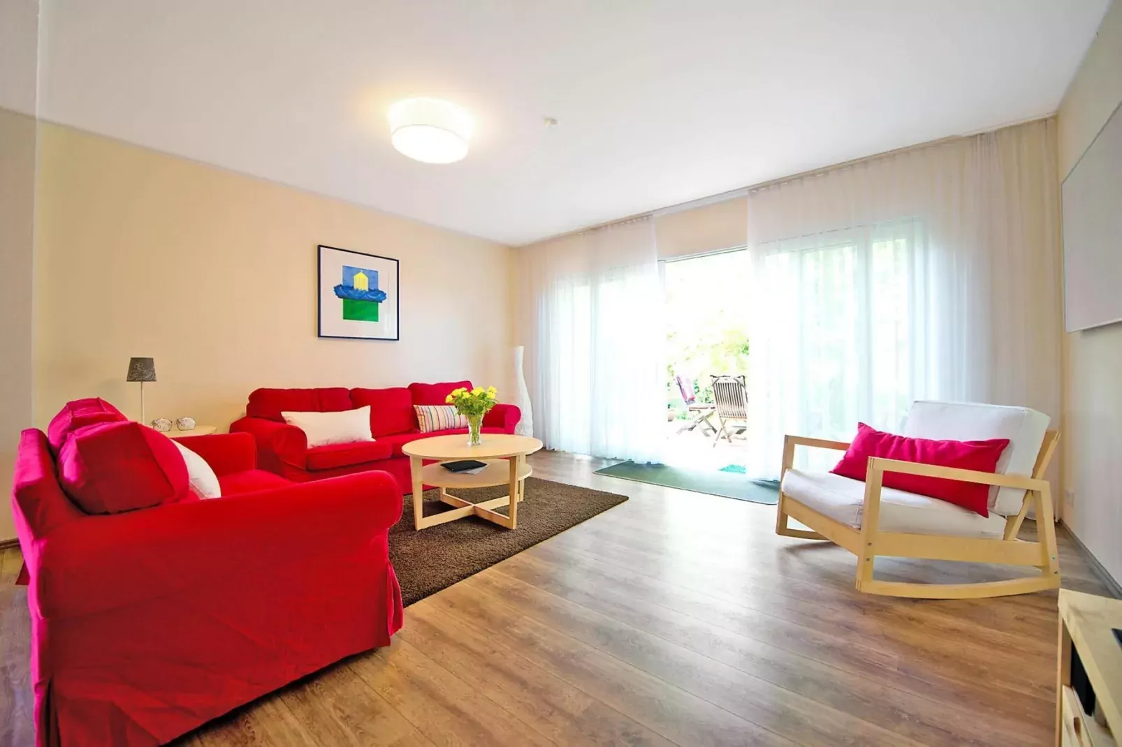 Krabbenfischerhaus Fedderwardersiel-Wohnzimmer