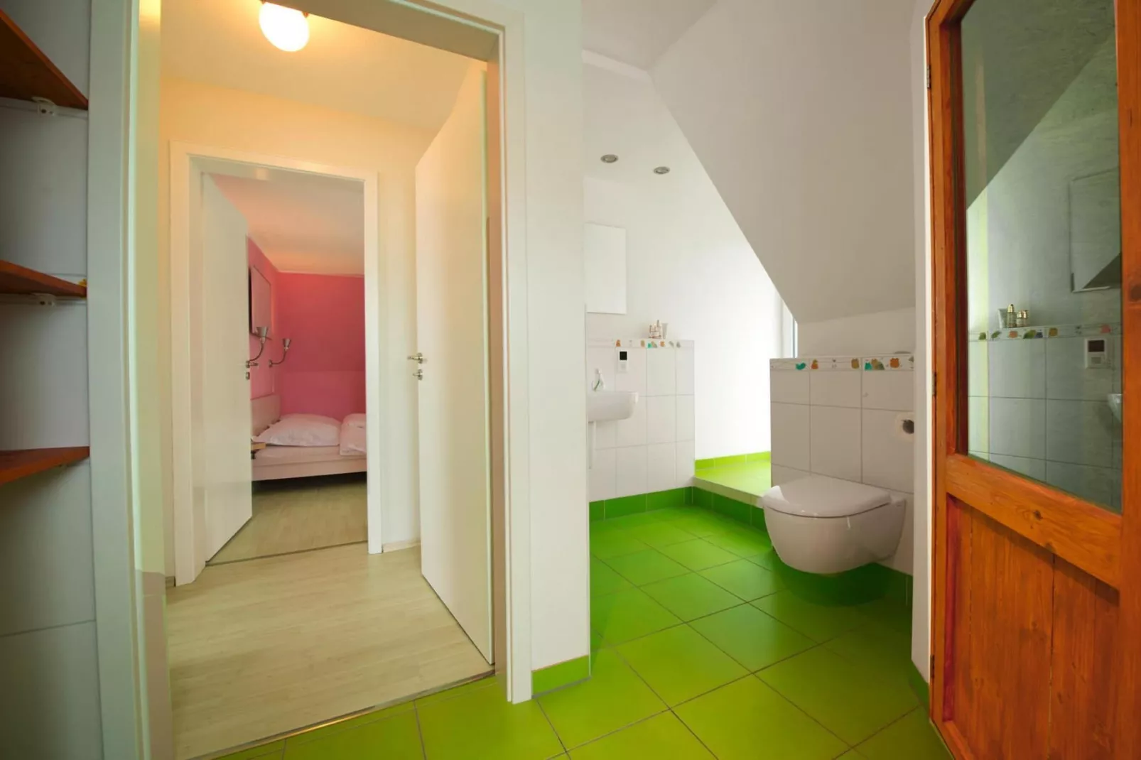 Krabbenfischerhaus Fedderwardersiel-Badezimmer