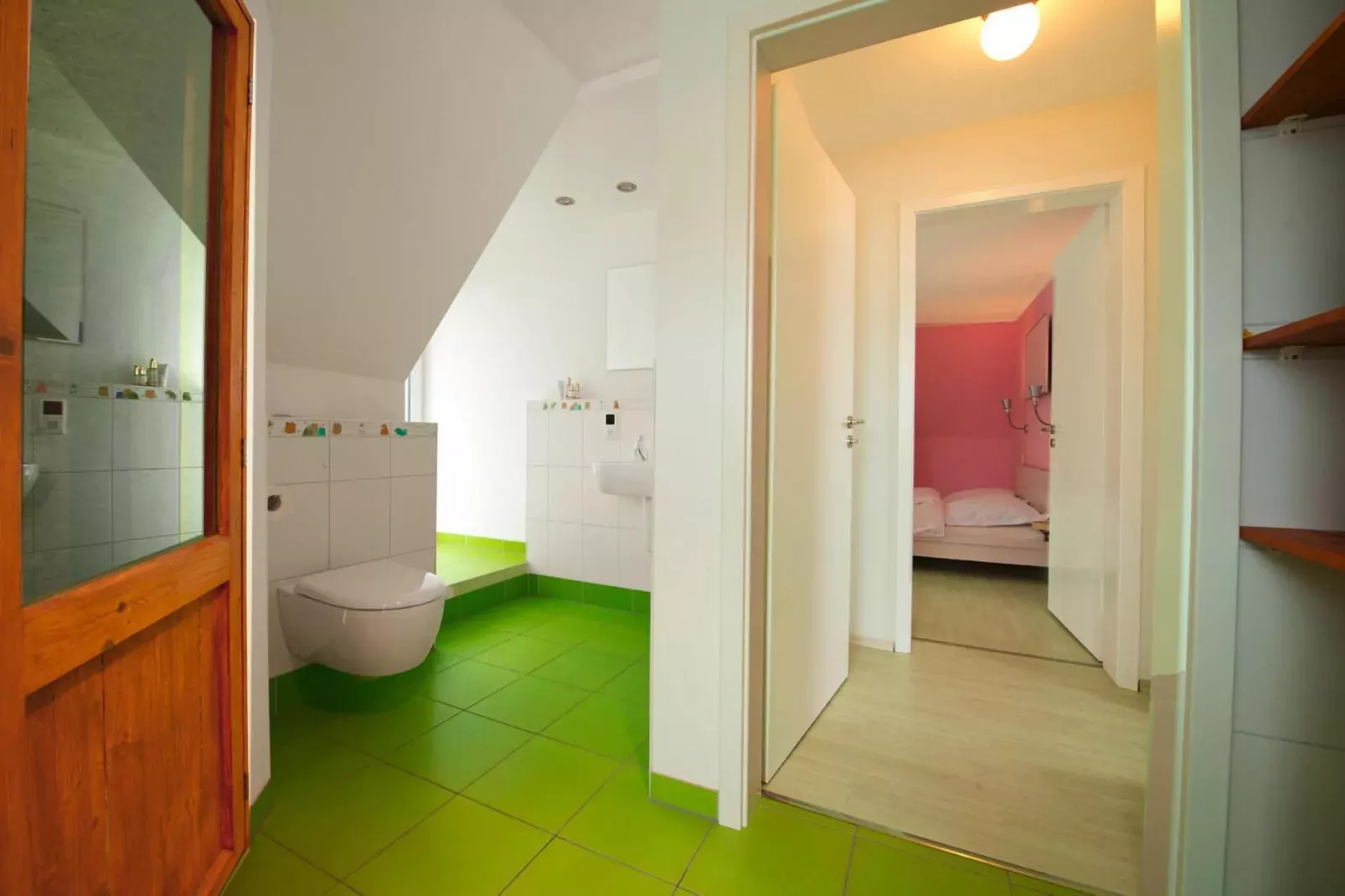 Krabbenfischerhaus Fedderwardersiel-Badezimmer