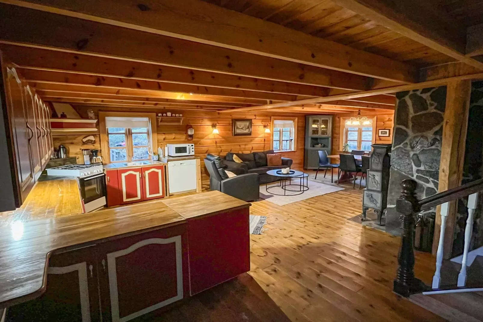 Maison de vacances pour 10 a KVINESDAL-Intérieur