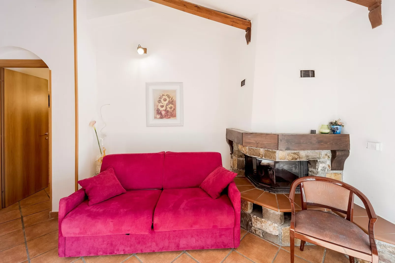 Agriturismo Le Mimose Imperia TWO-ROOM APARTMENT 4 PAX - B4-Living room
