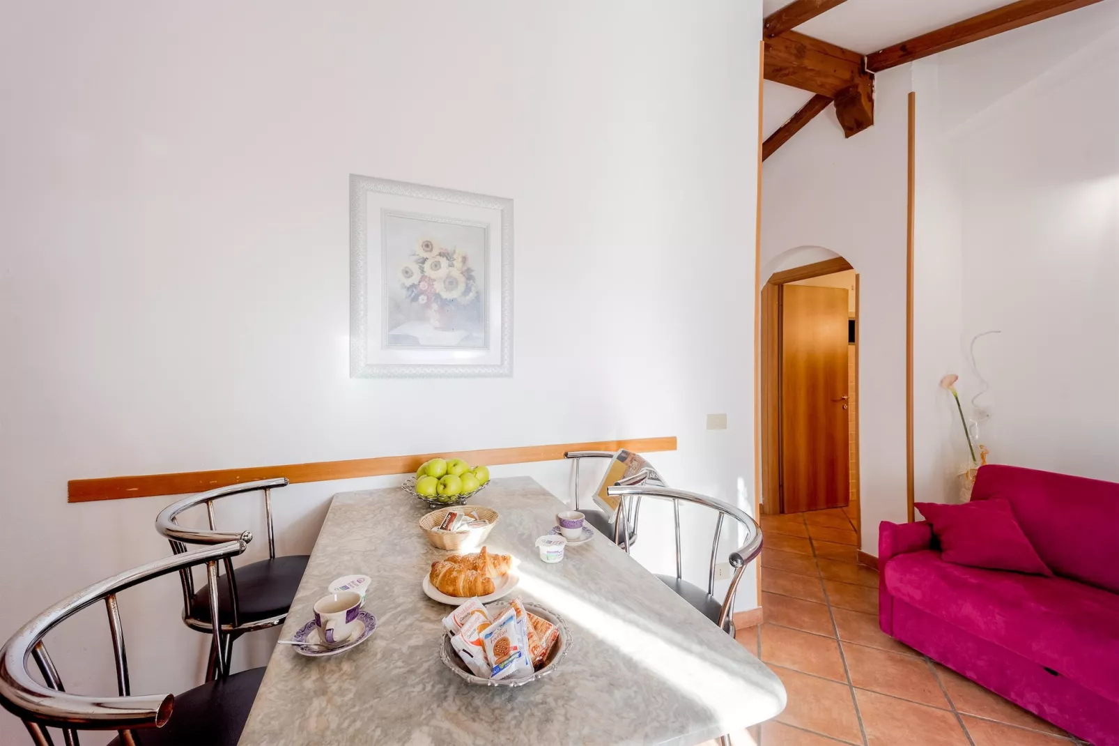 Agriturismo Le Mimose Imperia TWO-ROOM APARTMENT 4 PAX - B4-Dining room