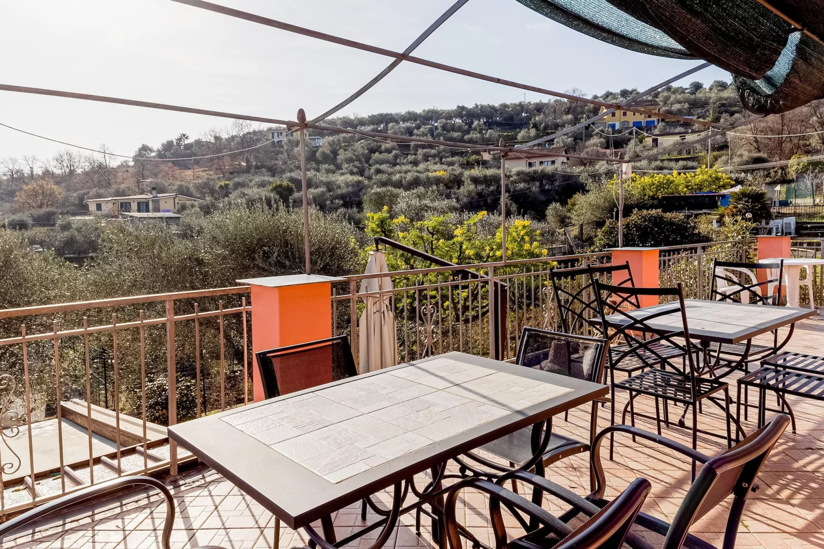 Agriturismo Le Mimose Imperia TWO-ROOM APARTMENT 4 PAX - B4-Terrace balcony