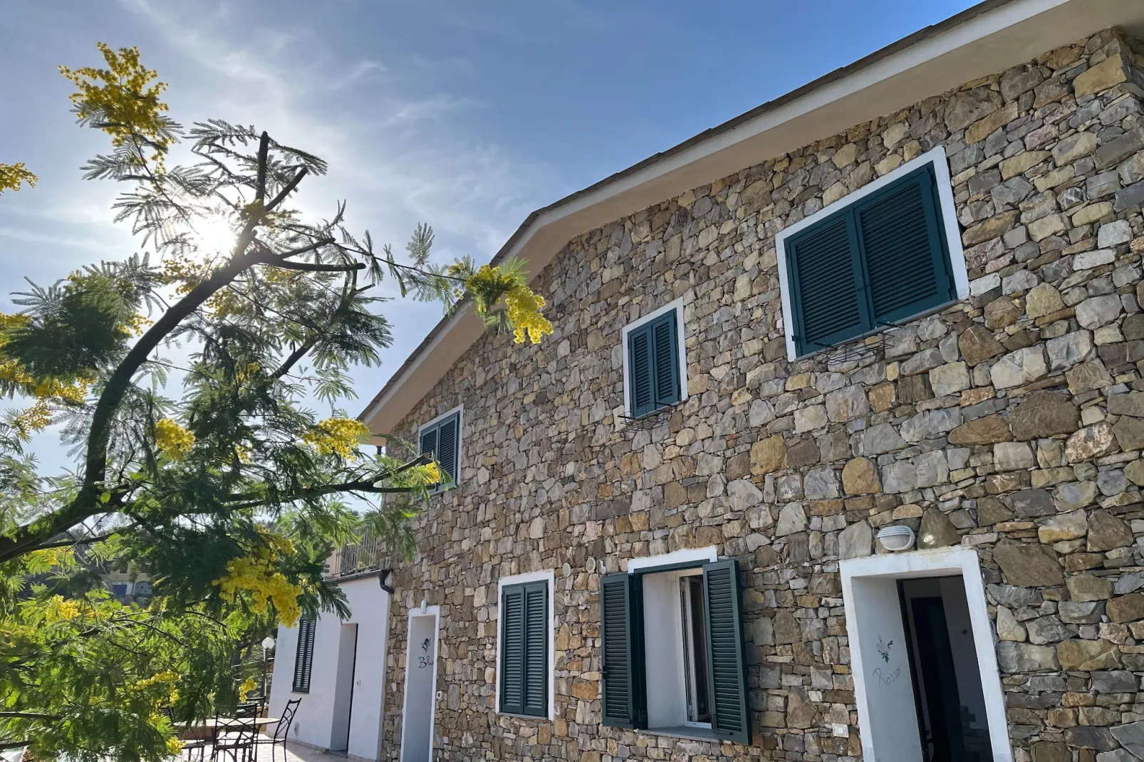 Agriturismo Le Mimose Imperia TWO-ROOM APARTMENT 4 PAX - B4-Exterior summer