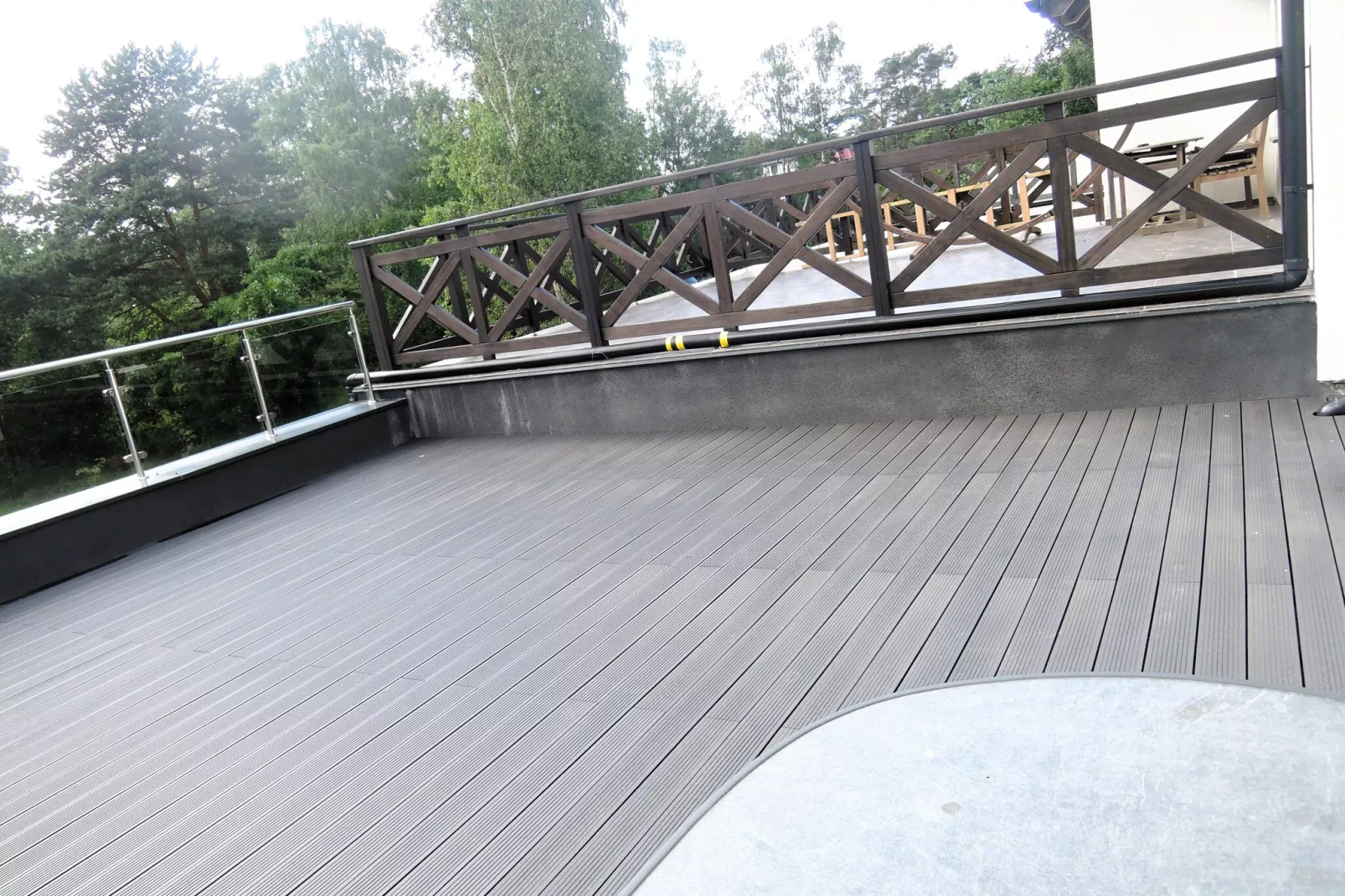 Apartament na 1 piętrze dla 3 osób-Terrace balcony