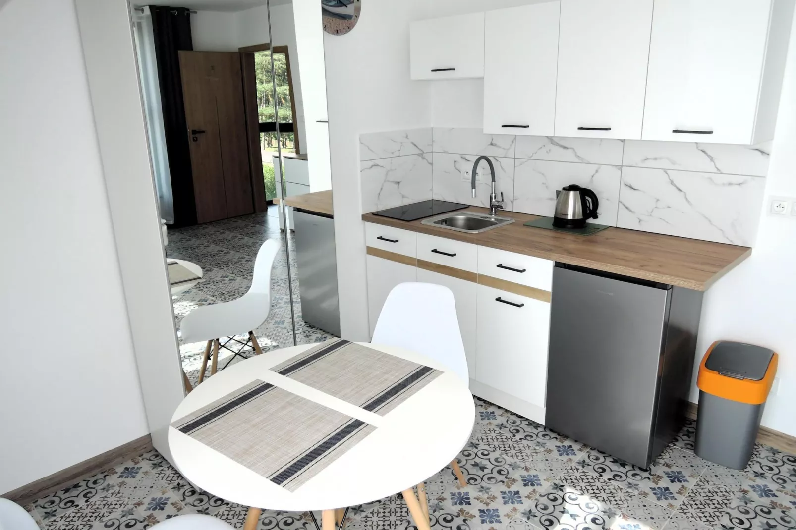 Apartament na 2 piętrze dla 3 osób-Kitchen