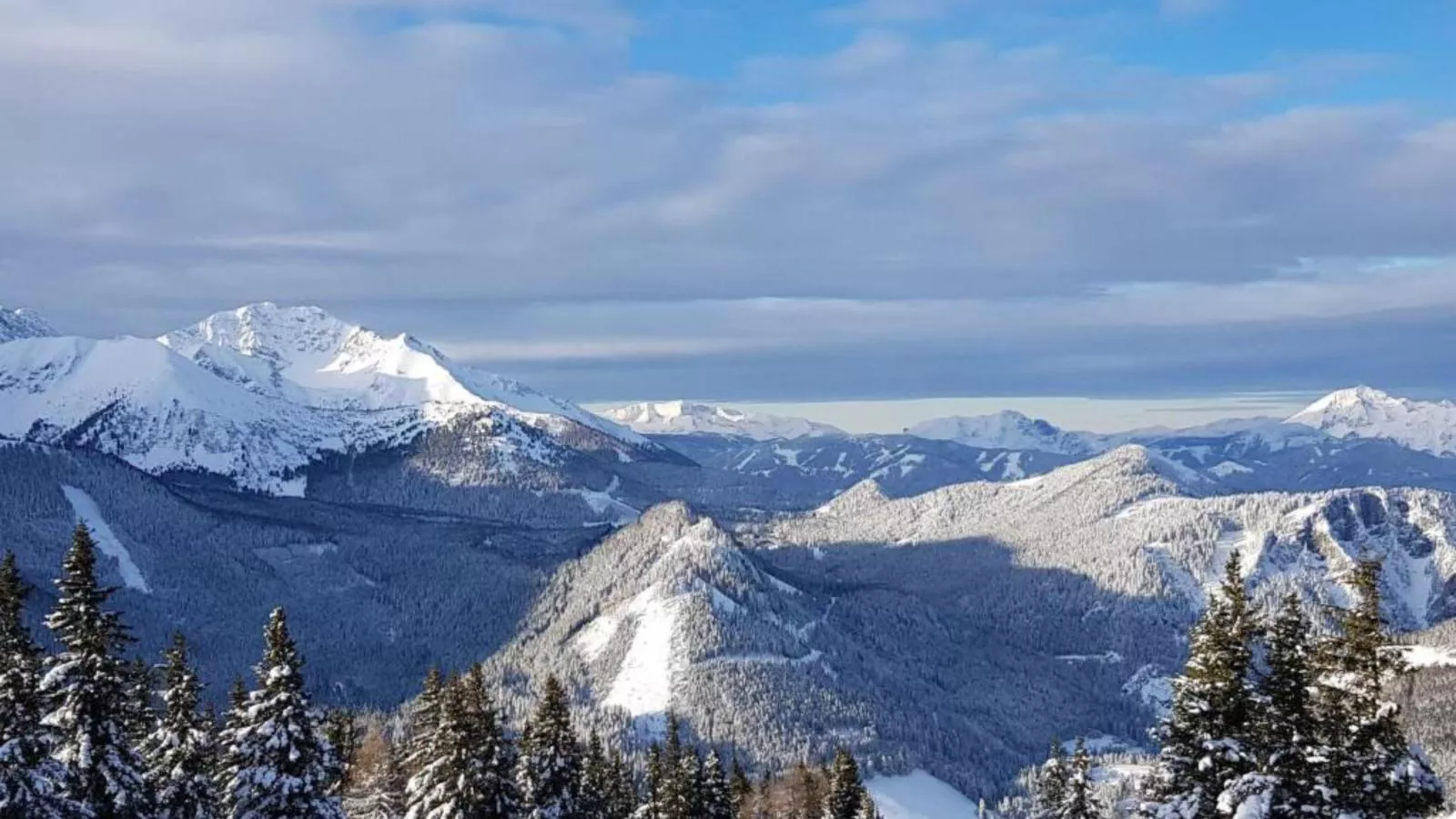 Bärenschanze-Gebiet Winter 20 km