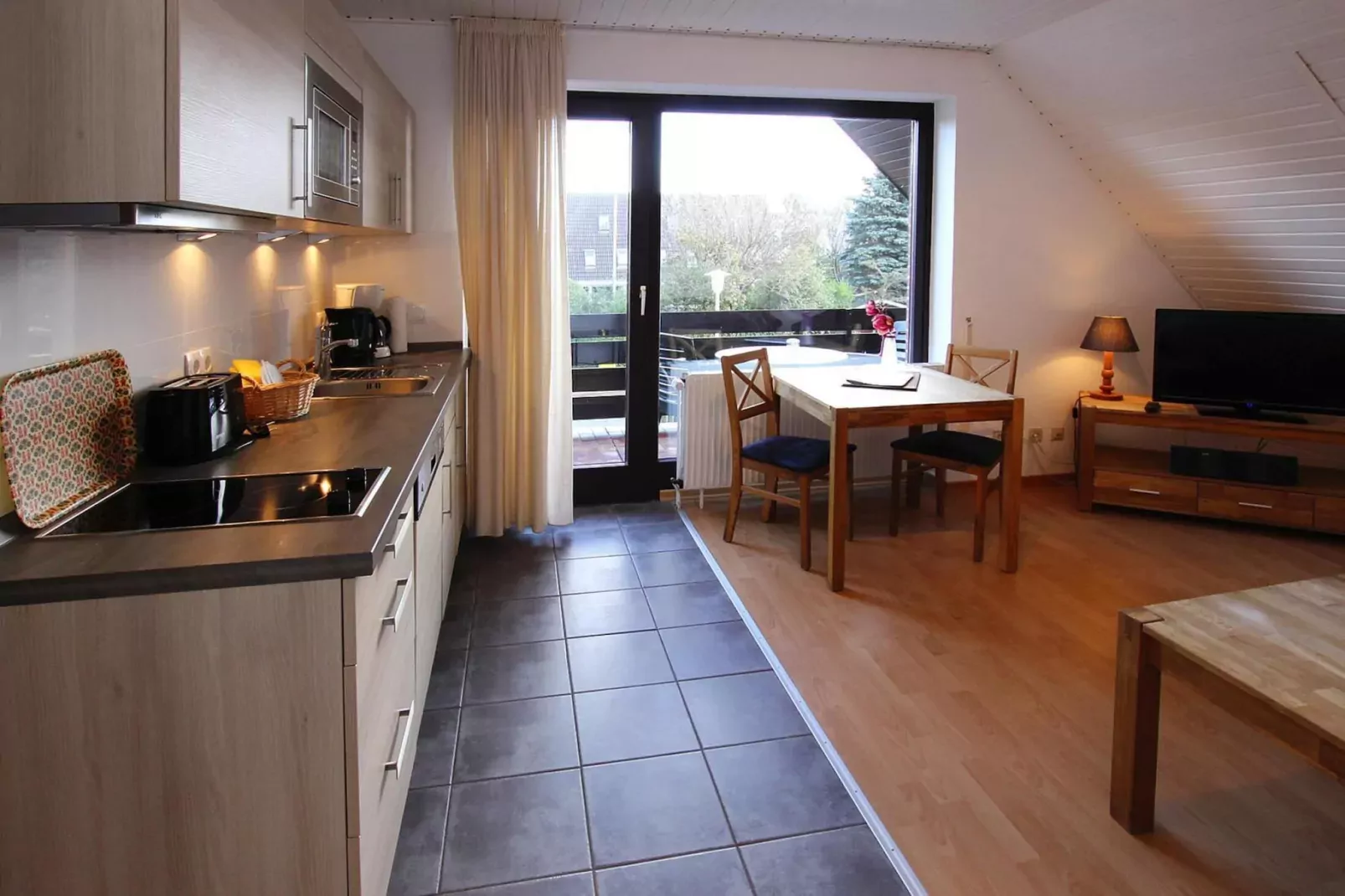 Apartementhaus Katharina Wohnung 4 - Westerland-Kitchen