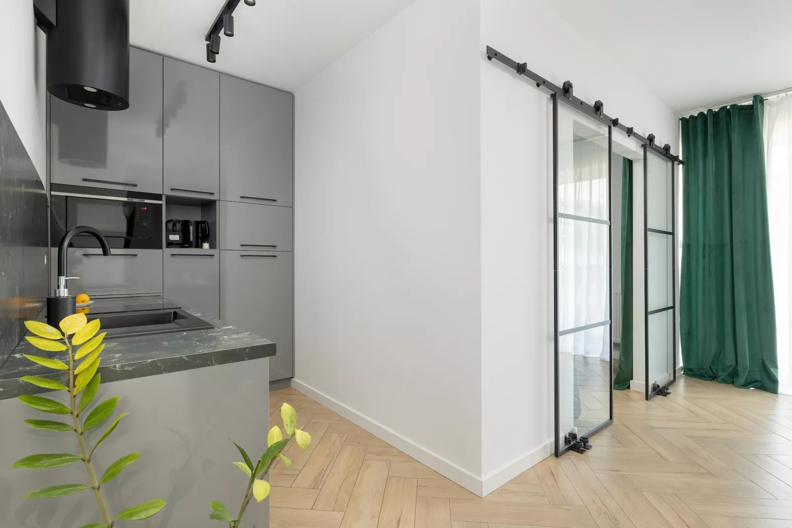 Apartament Spadochroniarzy 8A Nr 11 Dziwnow-Kitchen