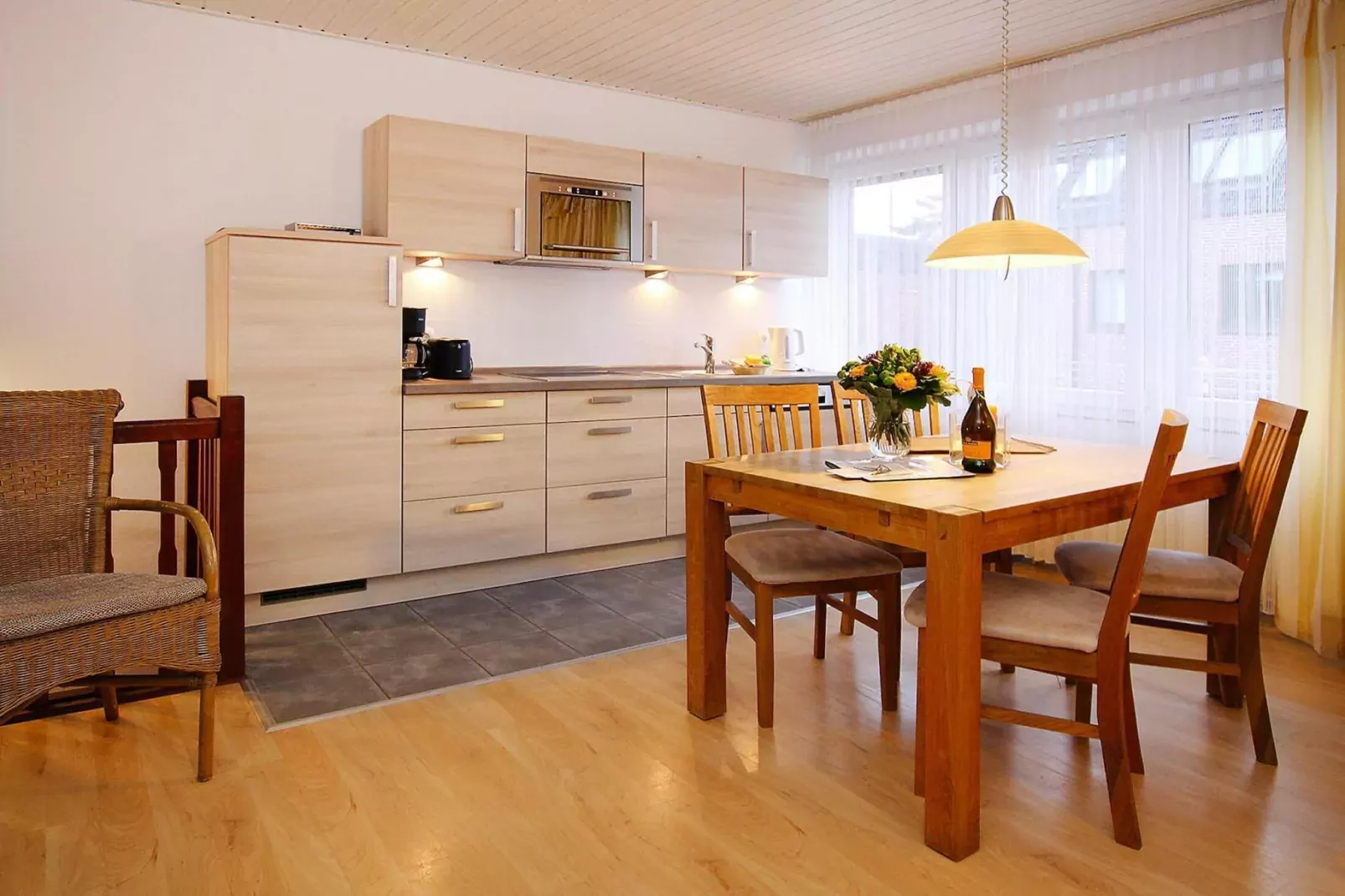 Apartementhaus Katharina Wohnung 3 - Westerland-Dining room