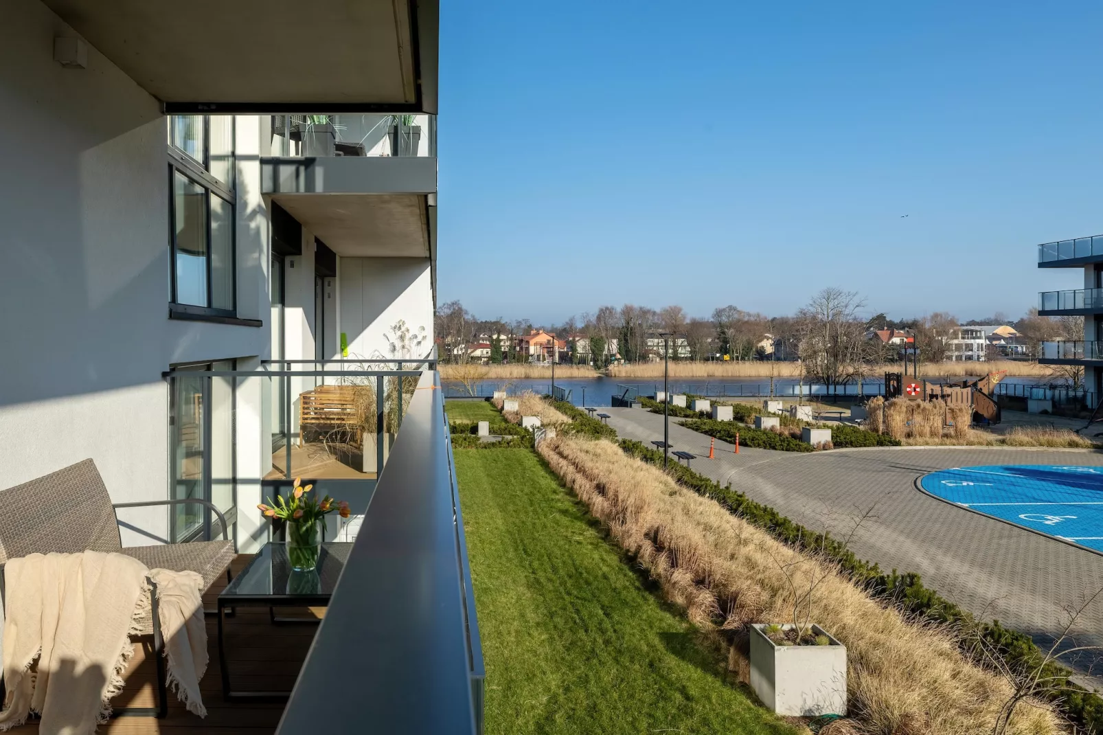 Apartament Spadochroniarzy 8A Nr 11 Dziwnow-Terrace balcony