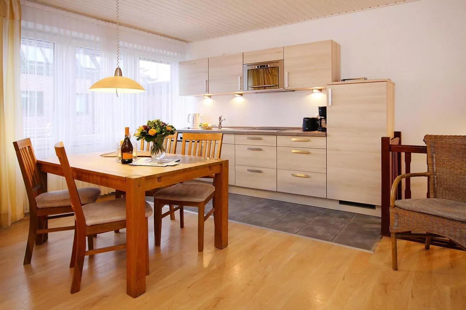 Apartementhaus Katharina Wohnung 3 - Westerland-Dining room