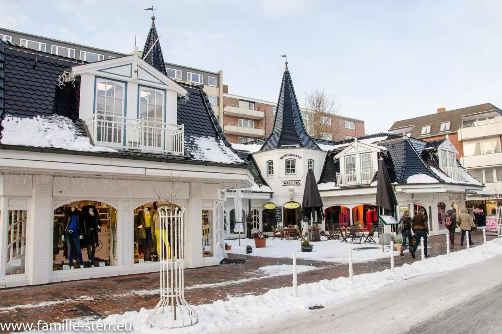 Apartementhaus Katharina Wohnung 3 - Westerland-Area winter 5km