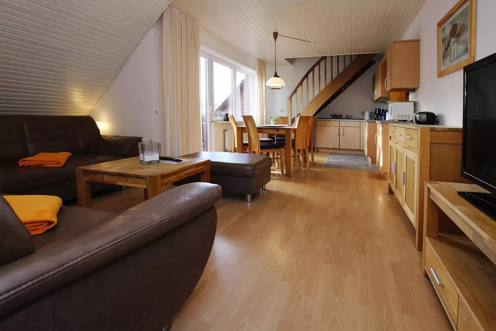 Apartementhaus Katharina Wohnung 5 - Westerland-Wohnzimmer