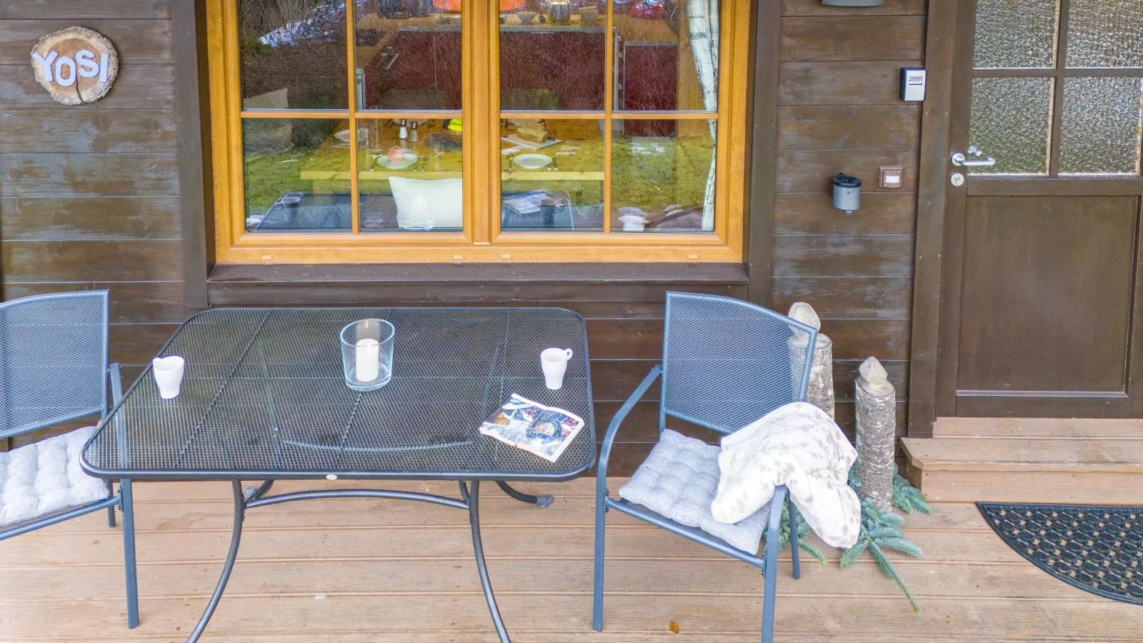 Yosi im Brixental-Terrace balcony