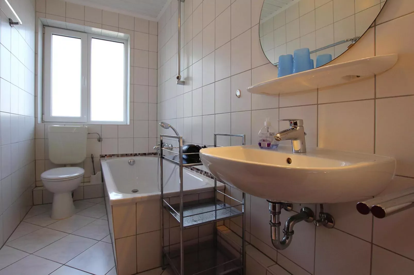 Apartementhaus Katharina Wohnung 5 - Westerland-Badezimmer