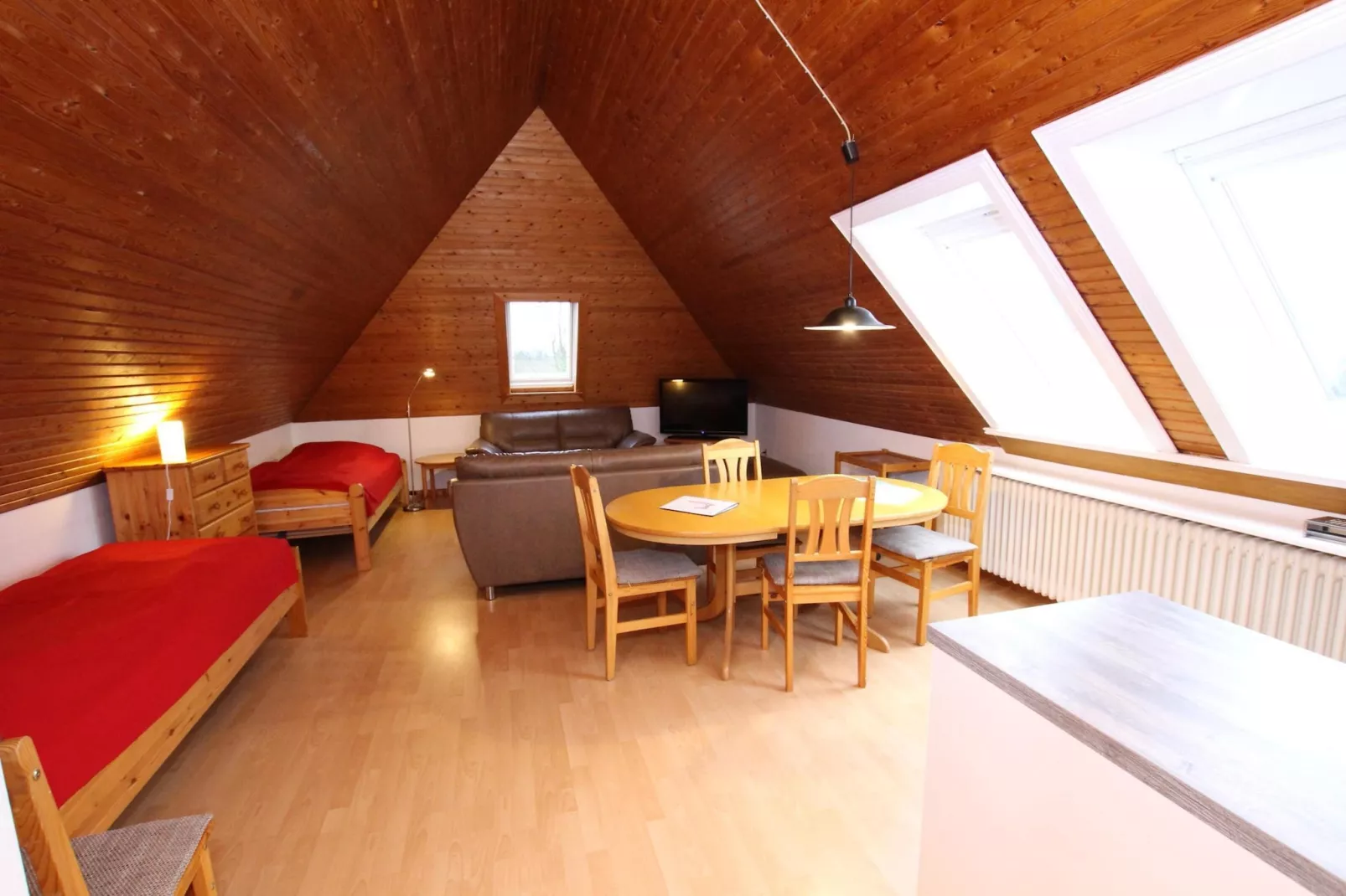 Apartementhaus Ulrike Wohnung 6 - Westerland-Wohnzimmer