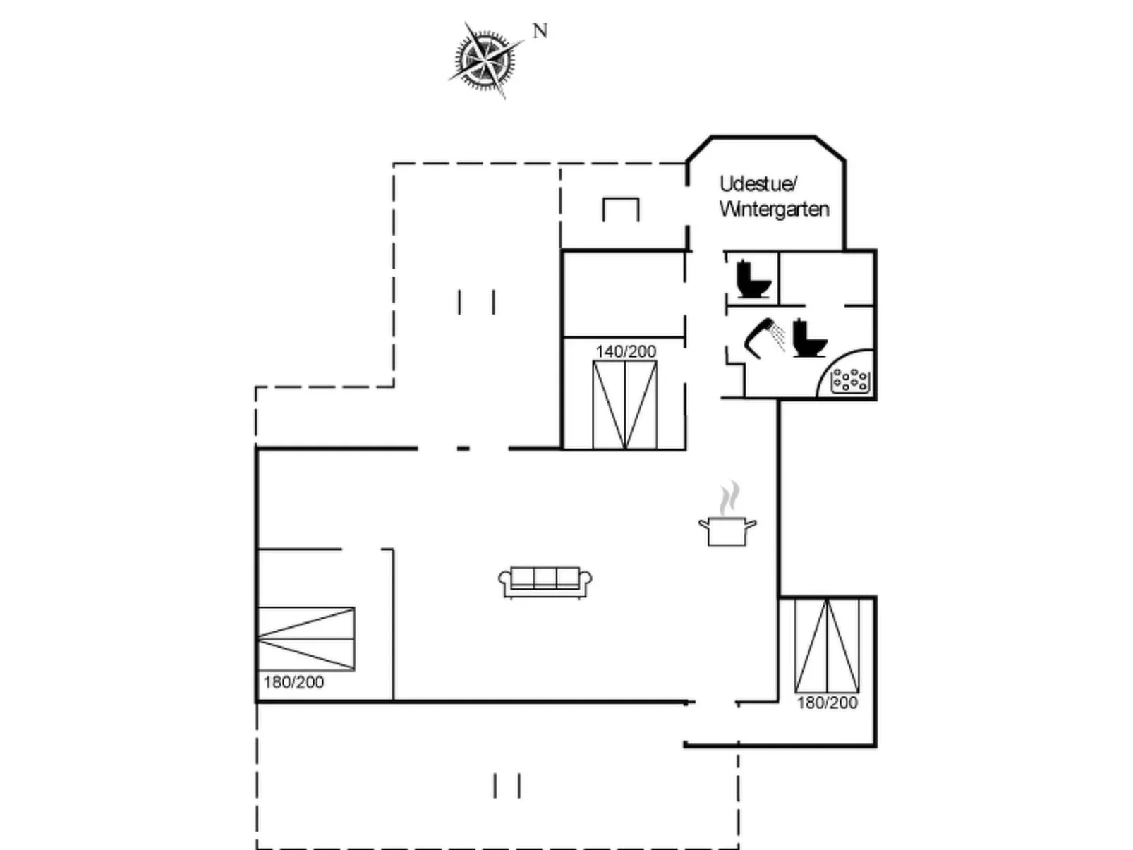 "Gunnulf" - 750m from the sea-Inside